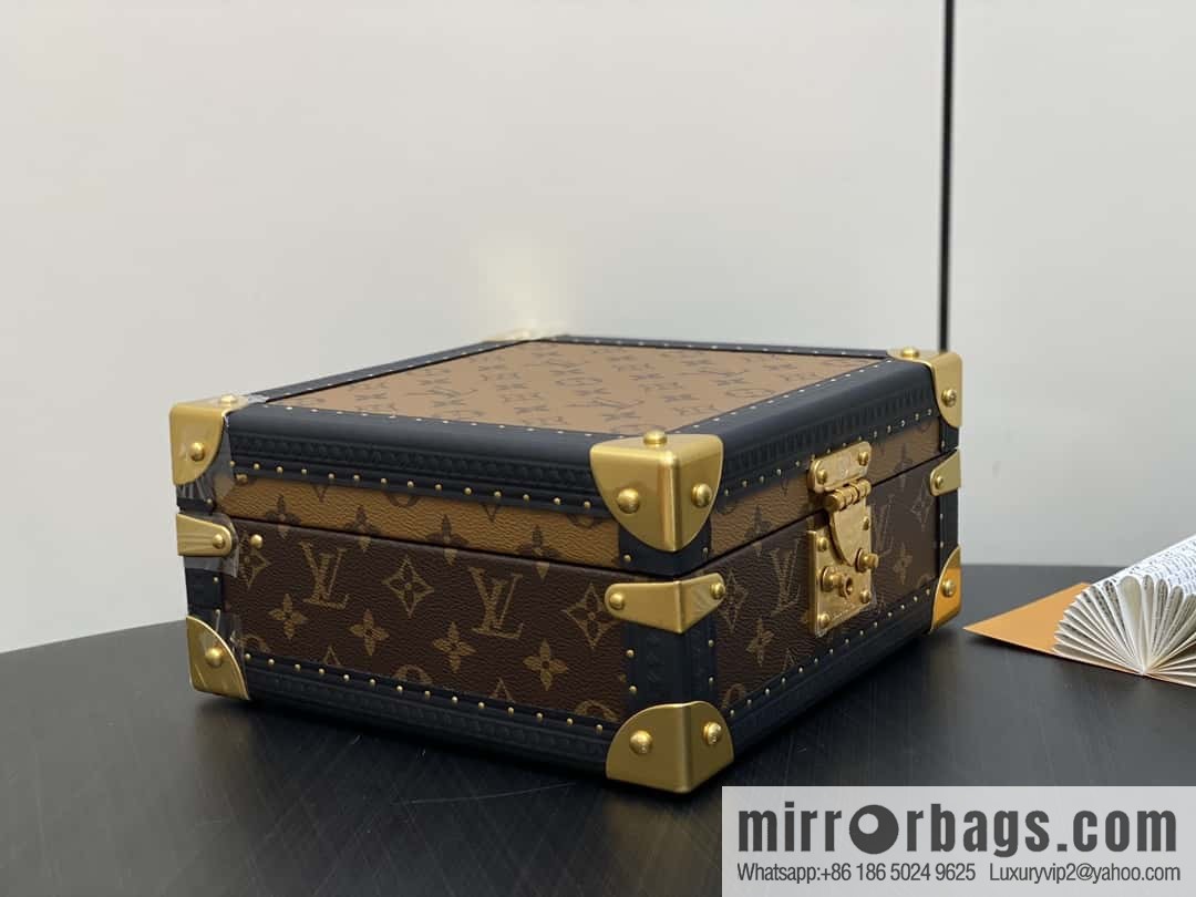 [Boutique‑grade] M11156 monogram/yellow flower, jewelry box box series M20040 yellow flower Coffret Joaillerie jewelry box