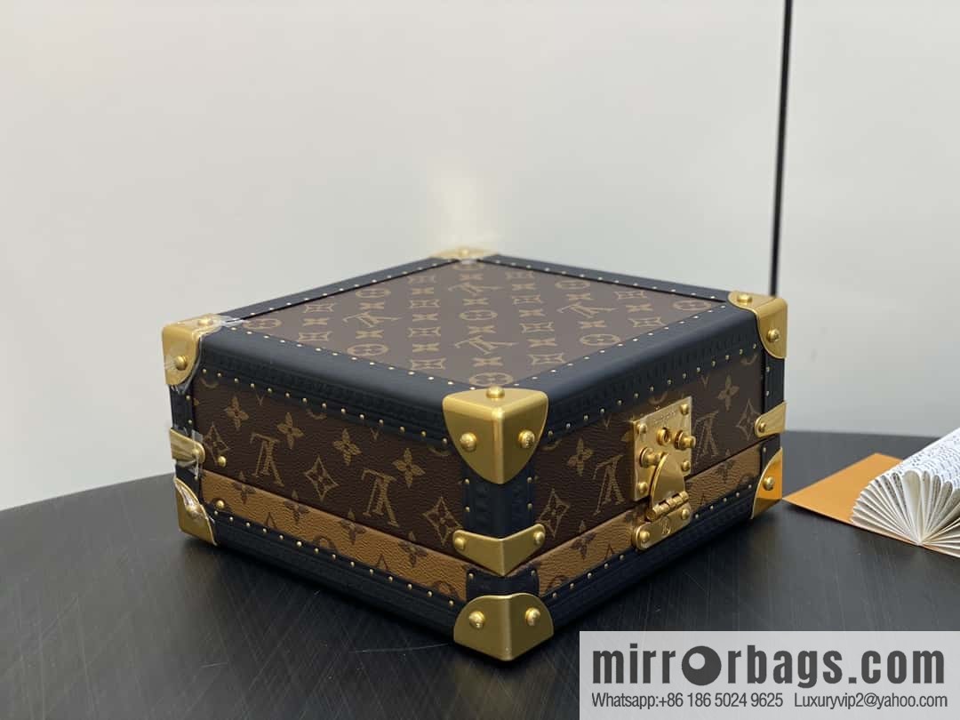 [Boutique‑grade] M11156 monogram/yellow flower, jewelry box box series M20040 yellow flower Coffret Joaillerie jewelry box