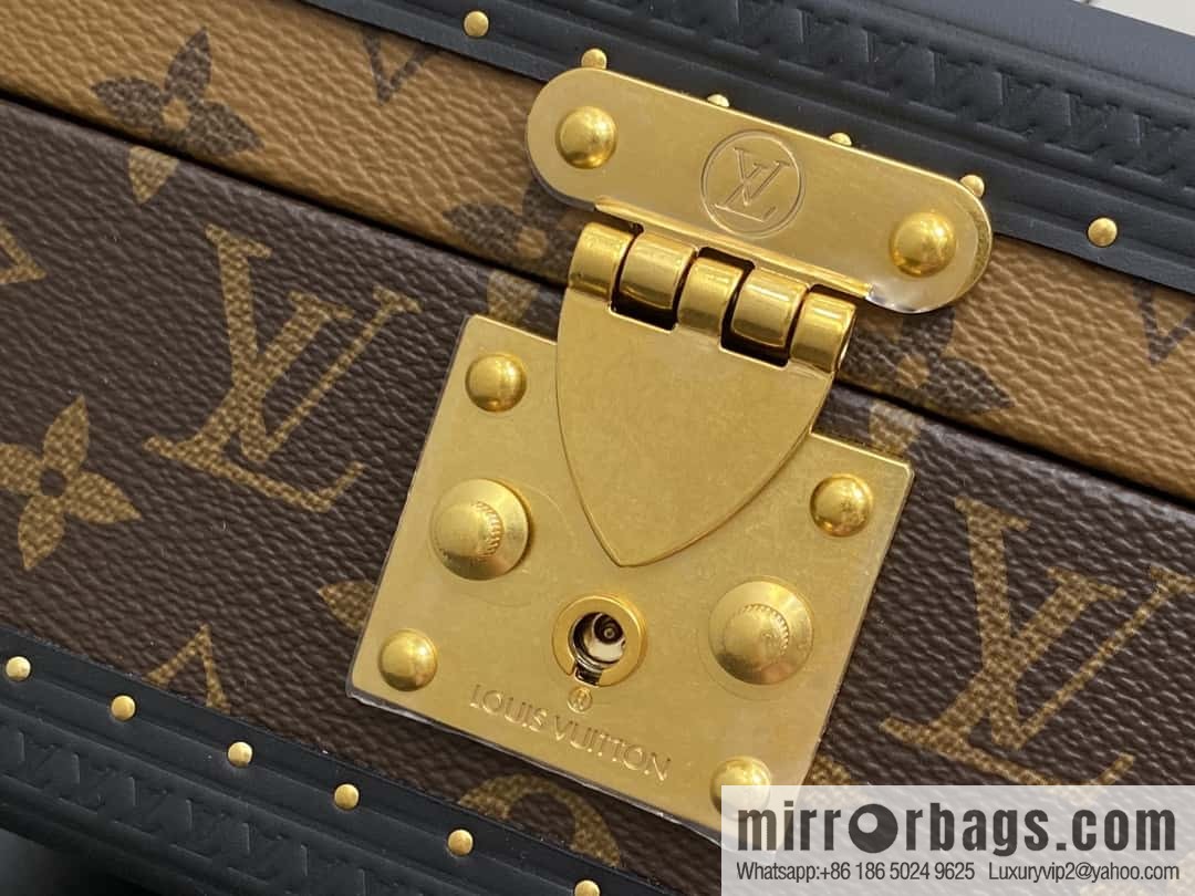 [Boutique‑grade] M11156 monogram/yellow flower, jewelry box box series M20040 yellow flower Coffret Joaillerie jewelry box