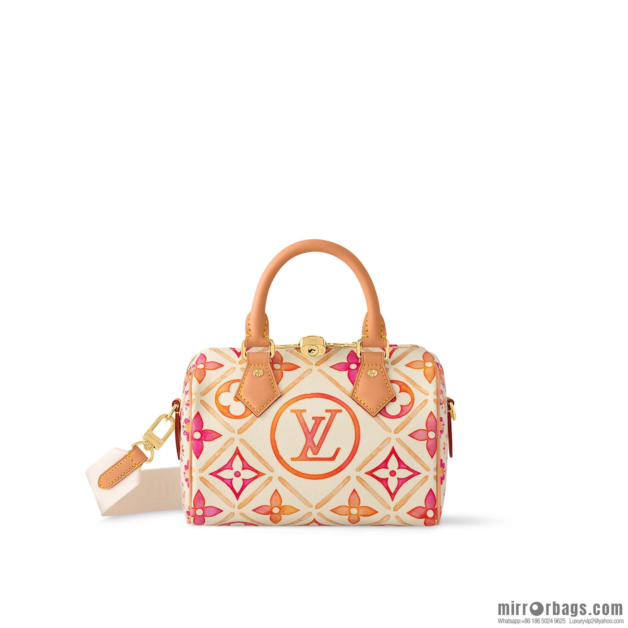 [Boutique‑grade] M11461 red printed pillow bag speedy series, the new SPEEDY BANDOULIZRE 20 handbag of the season M11461