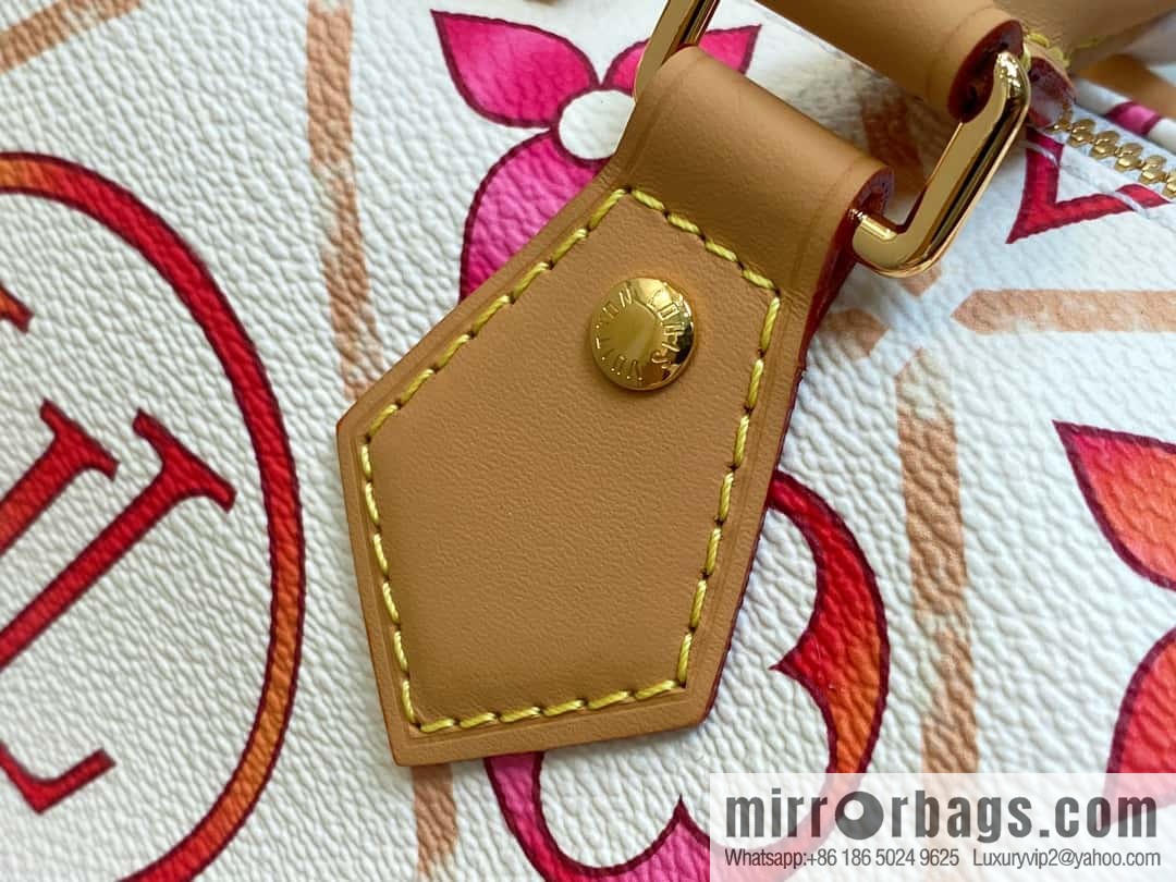 [Boutique‑grade] M11461 red printed pillow bag speedy series, the new SPEEDY BANDOULIZRE 20 handbag of the season M11461
