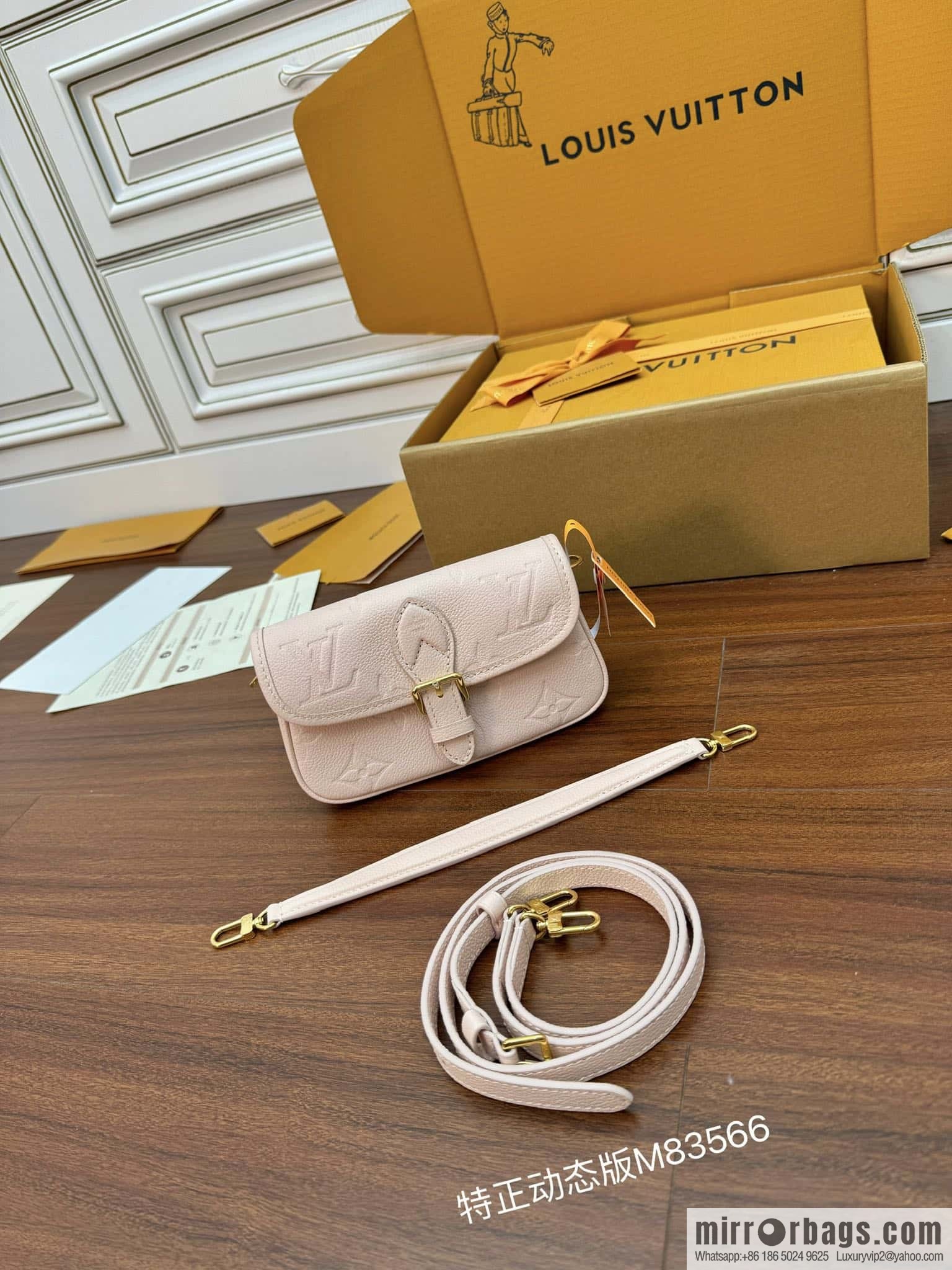 LV M83566 NANO DIANE handbag