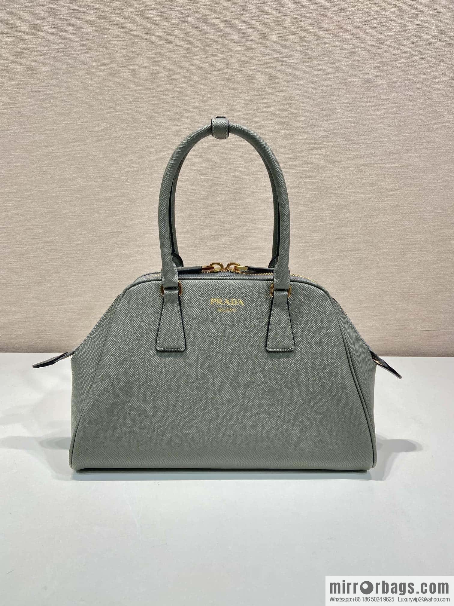 PRADA 🎉 new shell bag 🎉 1BG537 grey