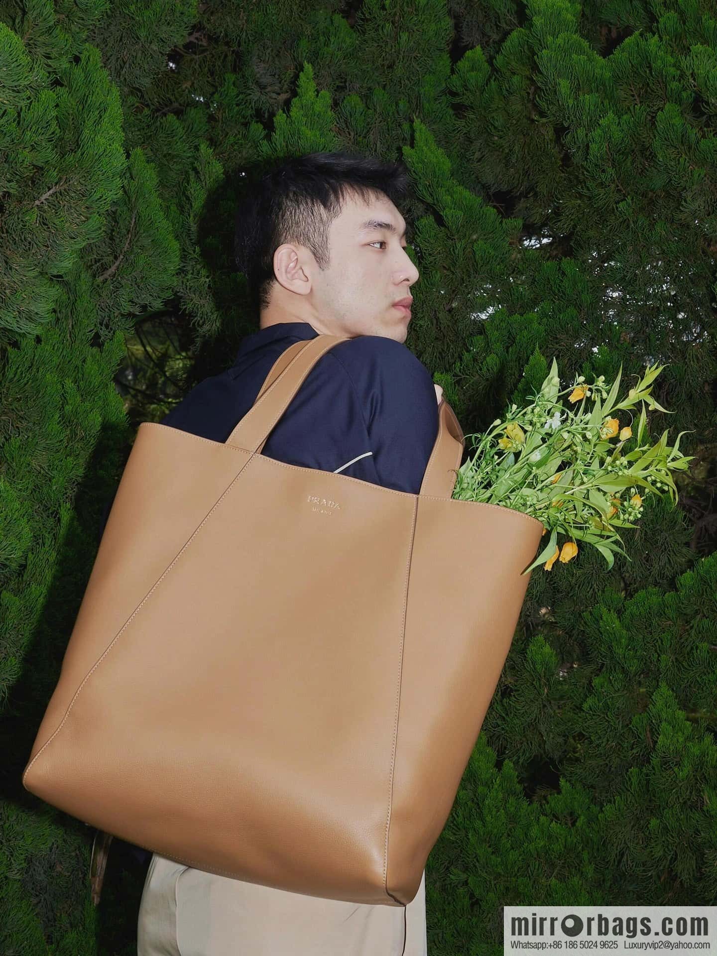 PRADA 🎉 new tote bag 🎉 2VG122 brown