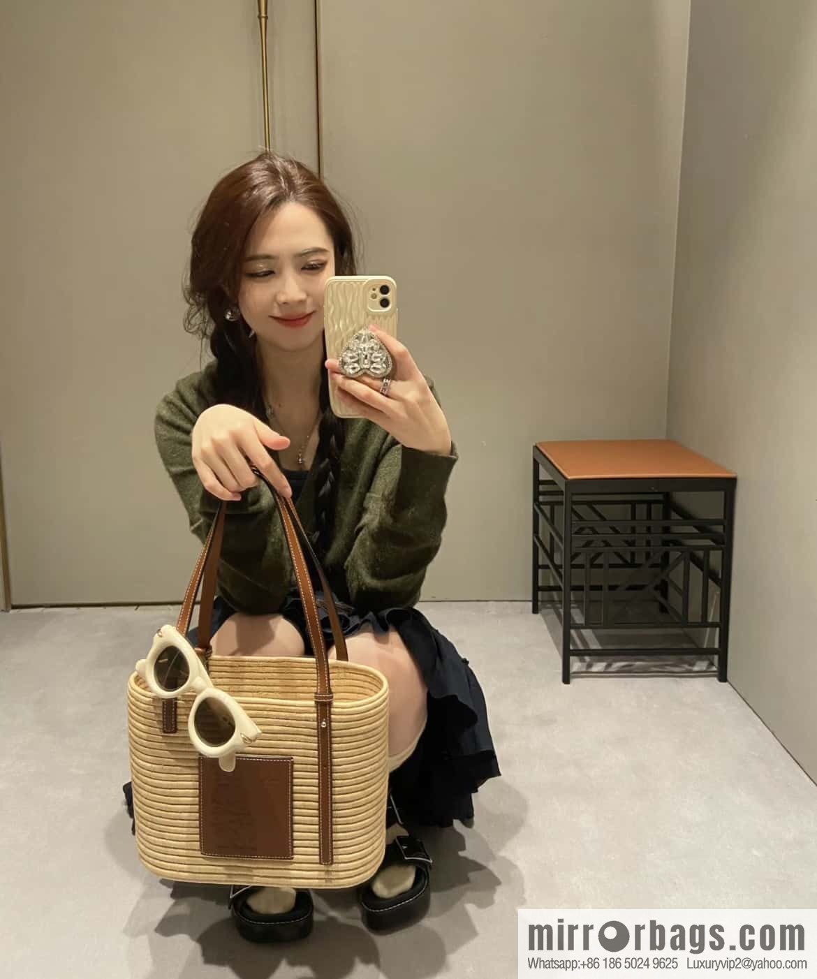 LOEWE basket square basket 🧺 1003