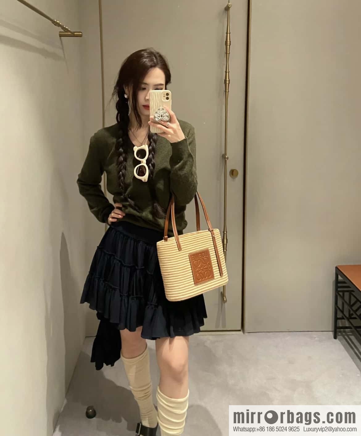 LOEWE basket square basket 🧺 1003