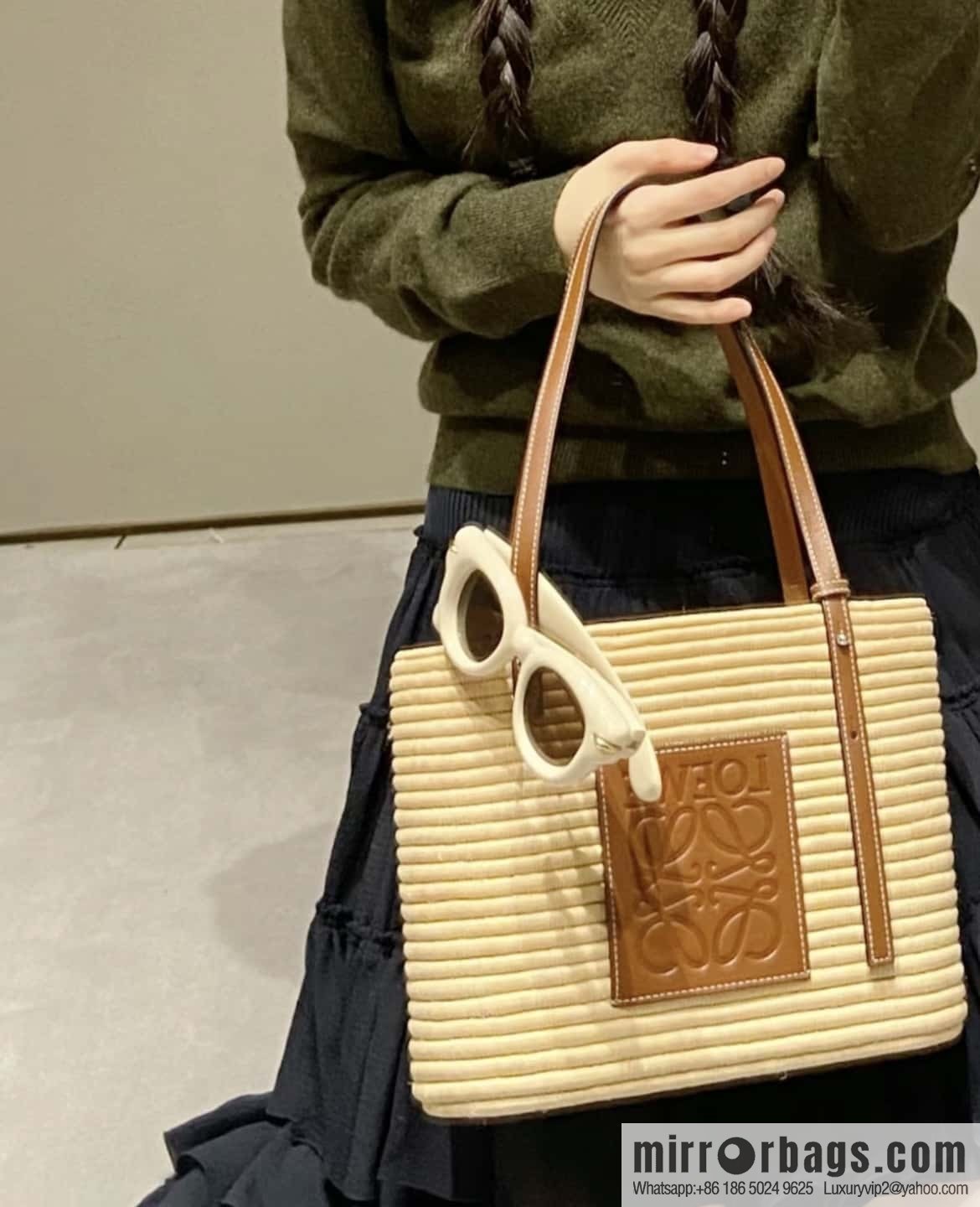 LOEWE basket square basket 🧺 1003