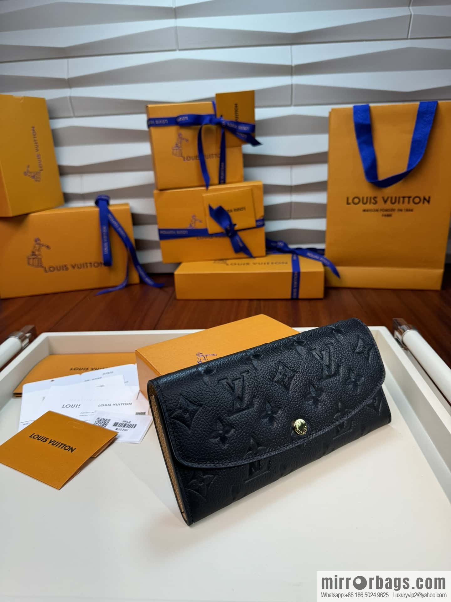 LV Emilie Wallet M62369 Premium