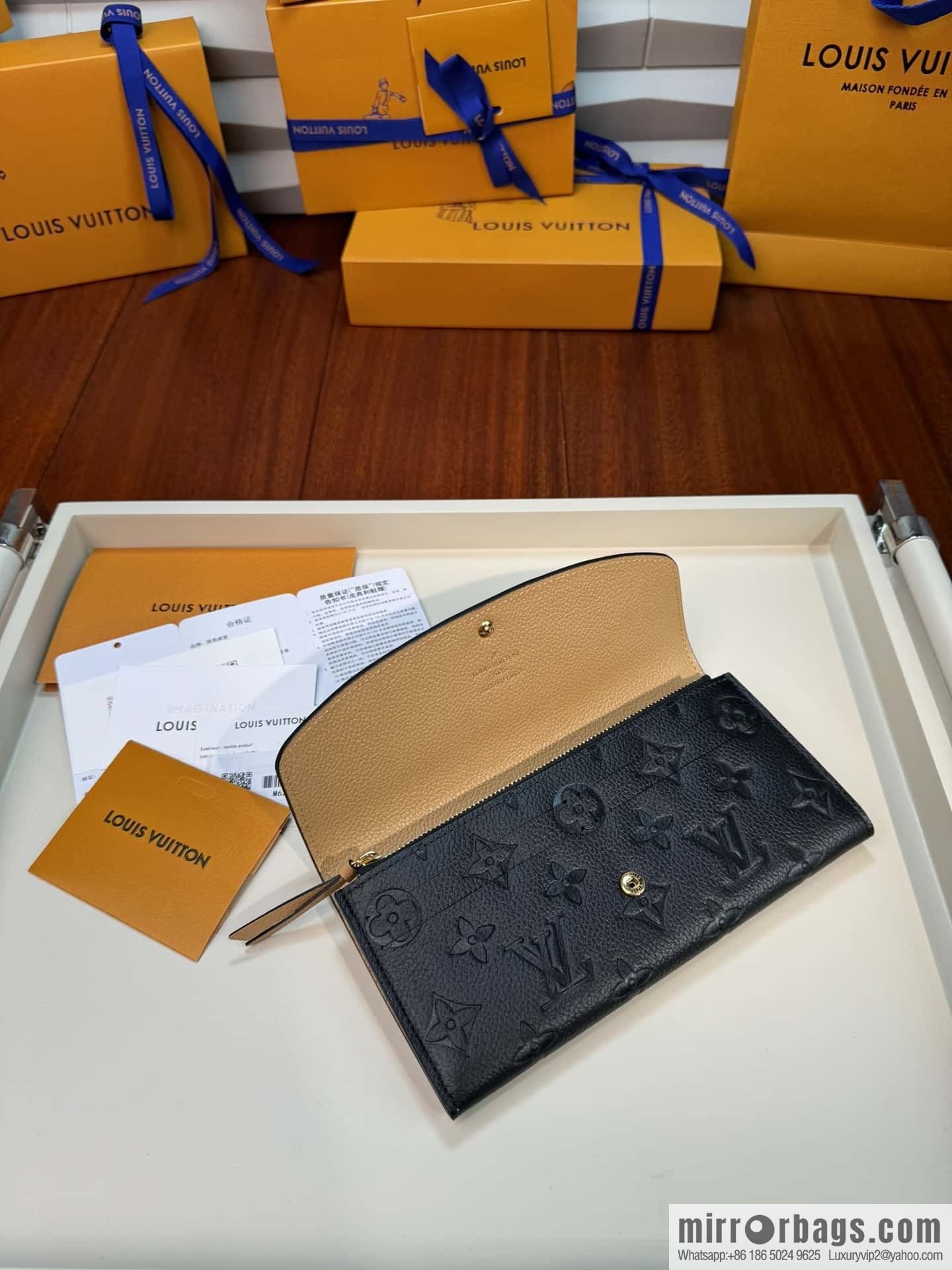 LV Emilie Wallet M62369 Premium