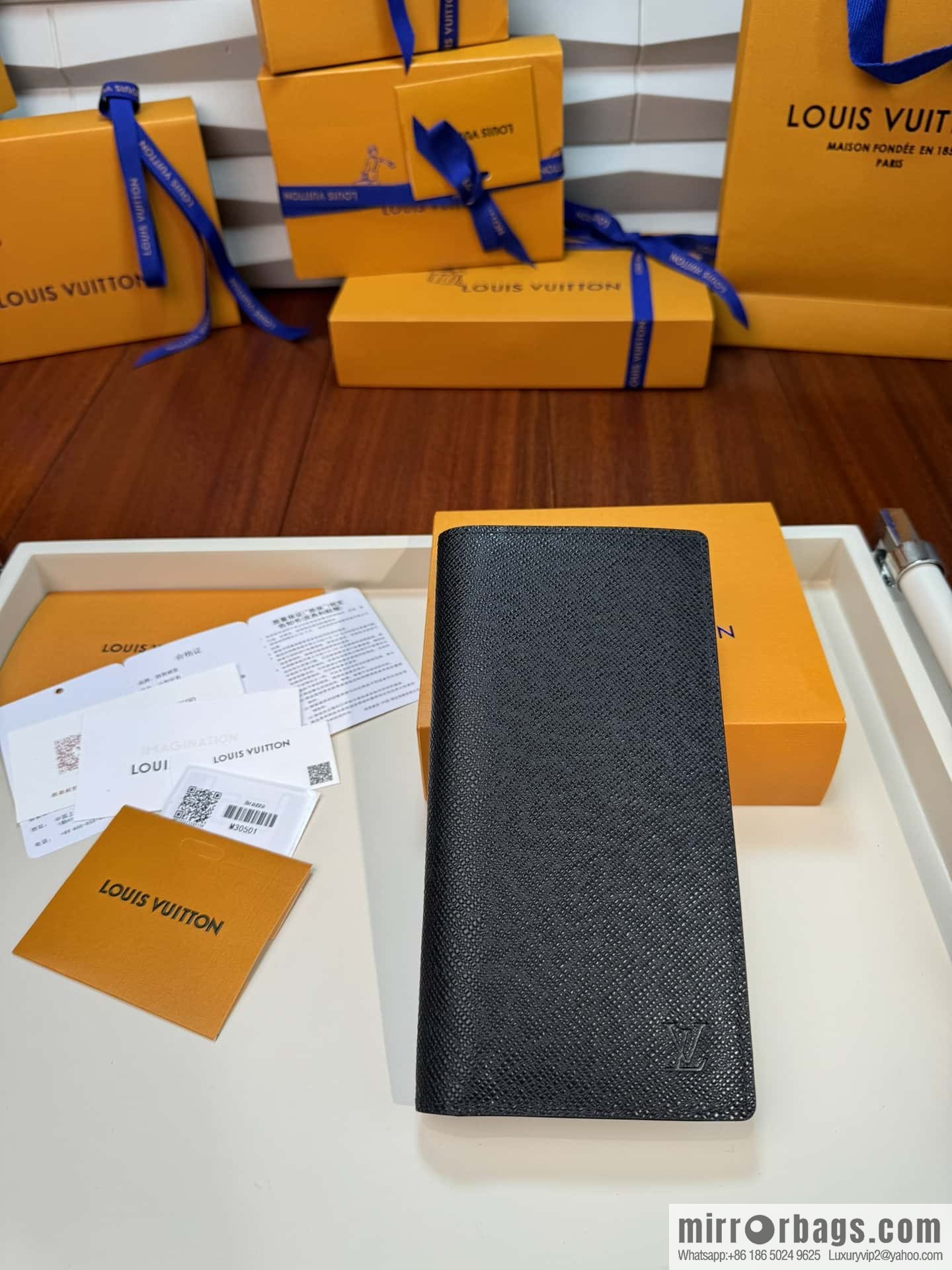 LV Brazza Wallet M30501 Premium