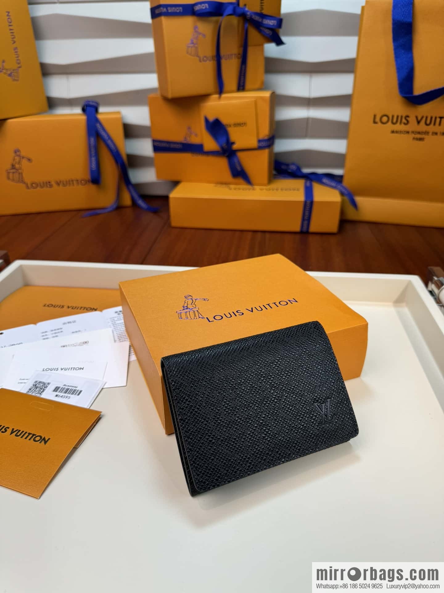 LV Enveloppe Carte De Visite M64595 Premium