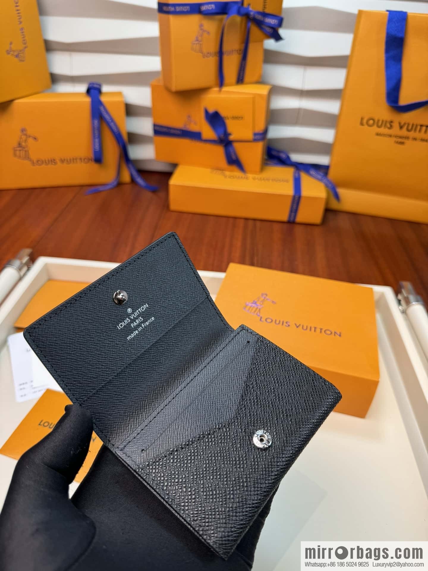 LV Enveloppe Carte De Visite M64595 Premium