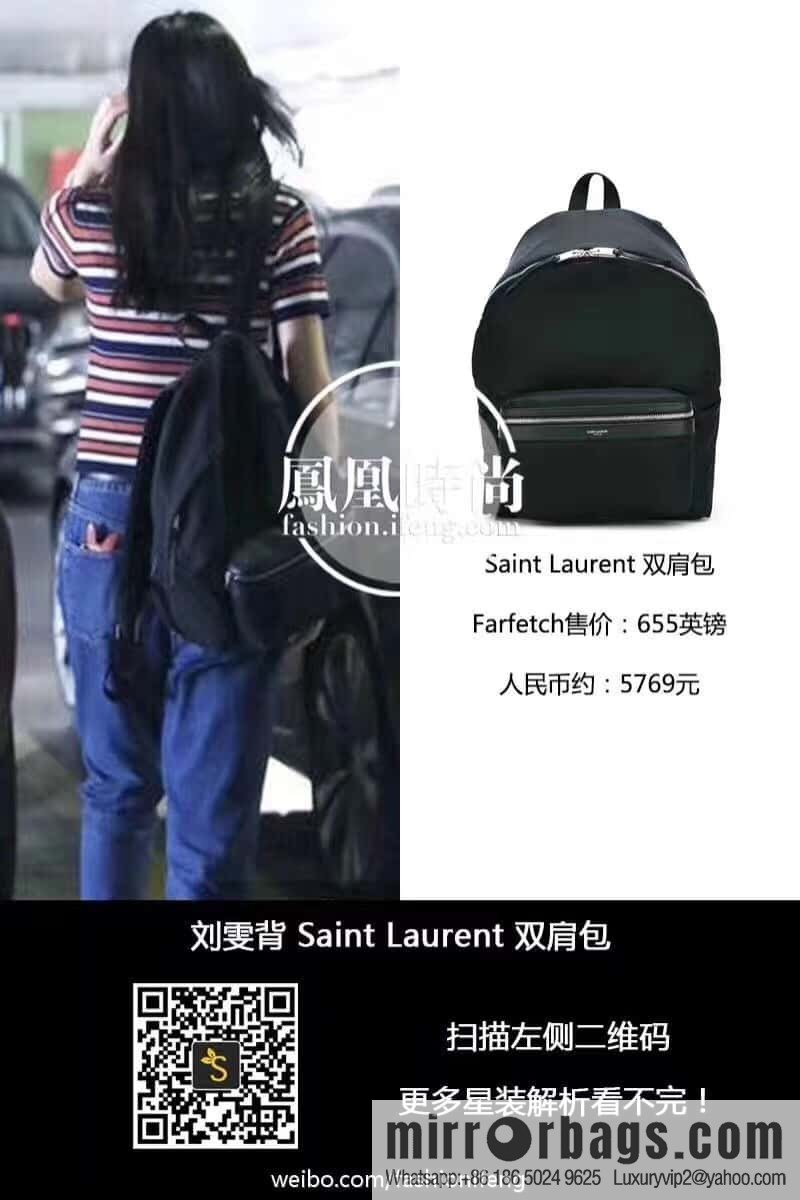 YSL 𝗖𝗜𝗧𝗬 𝗕𝗮𝗰𝗸𝗽𝗮𝗰𝗸 canvas backpack 534967