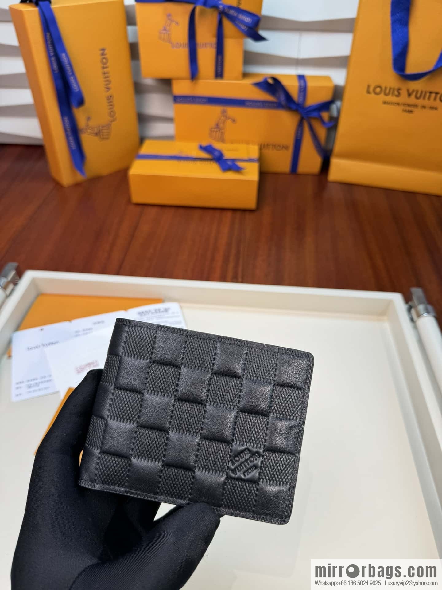 LV Multiple Wallets N63124 Premium