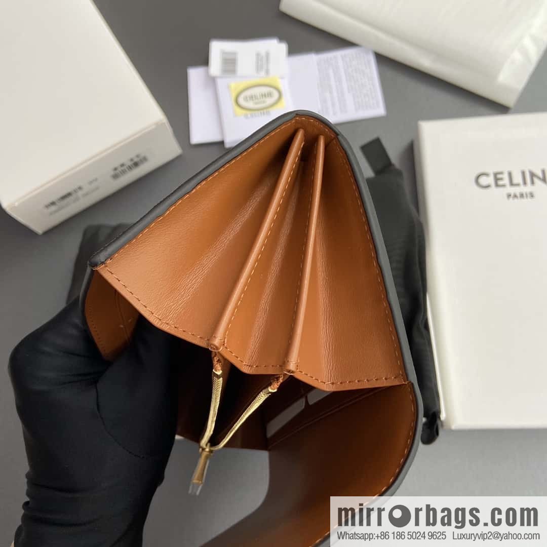 CELINE TRIOMPHE Iconic printed wallet 10E312DPV.38NO 313