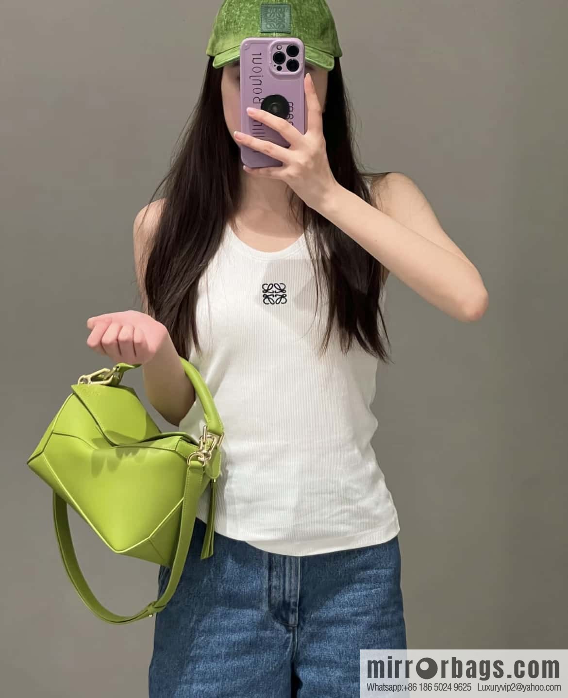 LOEWE puzzle new geometric pack 0681 neon green 24CM