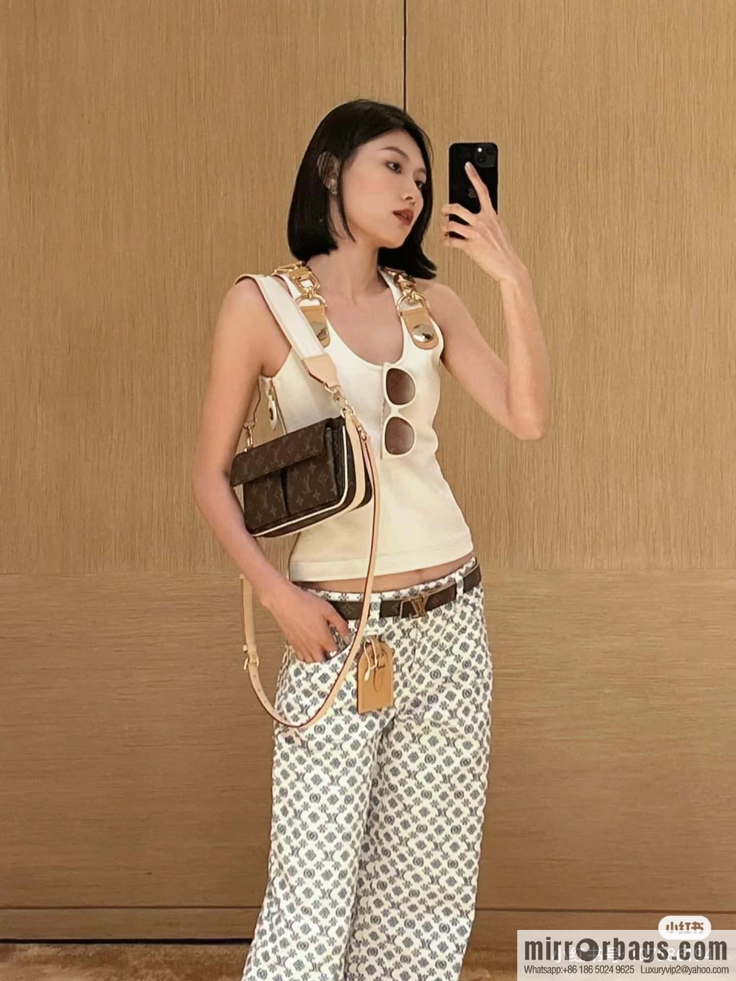 LV 𝐕𝐈𝐕𝐀𝐂𝐈𝐓𝐄 Medieval Camel Bag Series #M46999