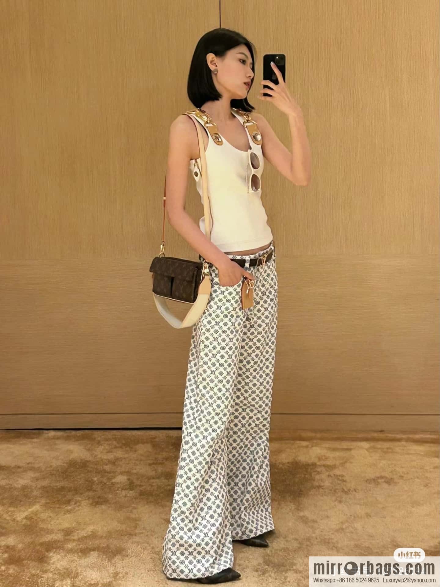 LV 𝐕𝐈𝐕𝐀𝐂𝐈𝐓𝐄 Medieval Camel Bag Series #M46999