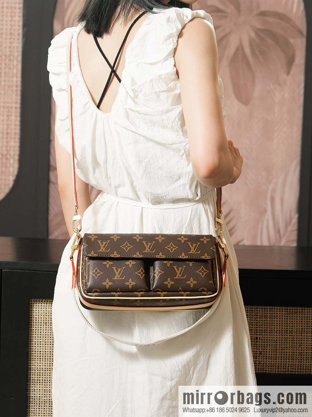 LV 𝐕𝐈𝐕𝐀𝐂𝐈𝐓𝐄 Medieval Camel Bag Series #M46999