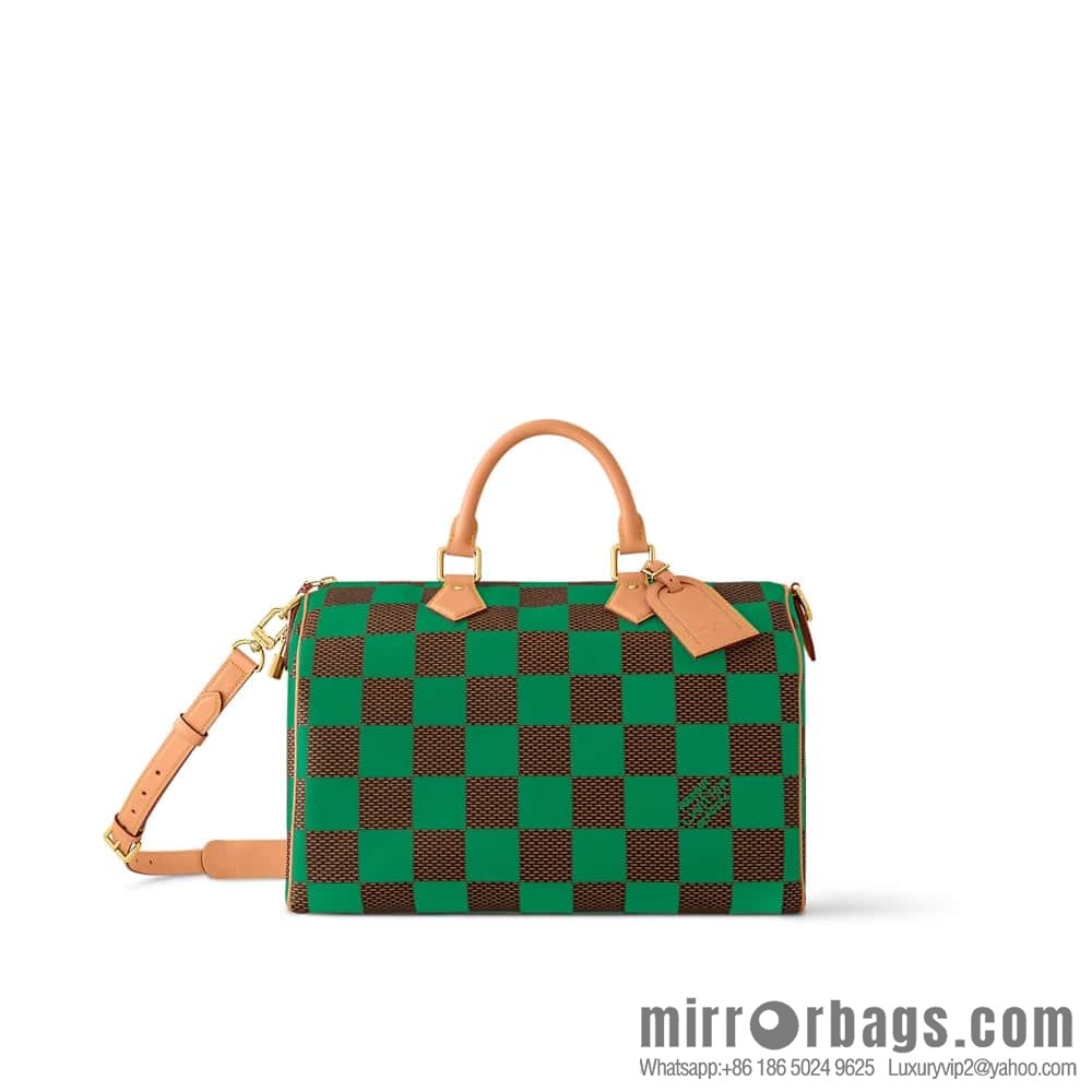 [Premium‑quality] N40579 green N40580 red 40cm travel bag Speedy Bandoulière 40 handbag