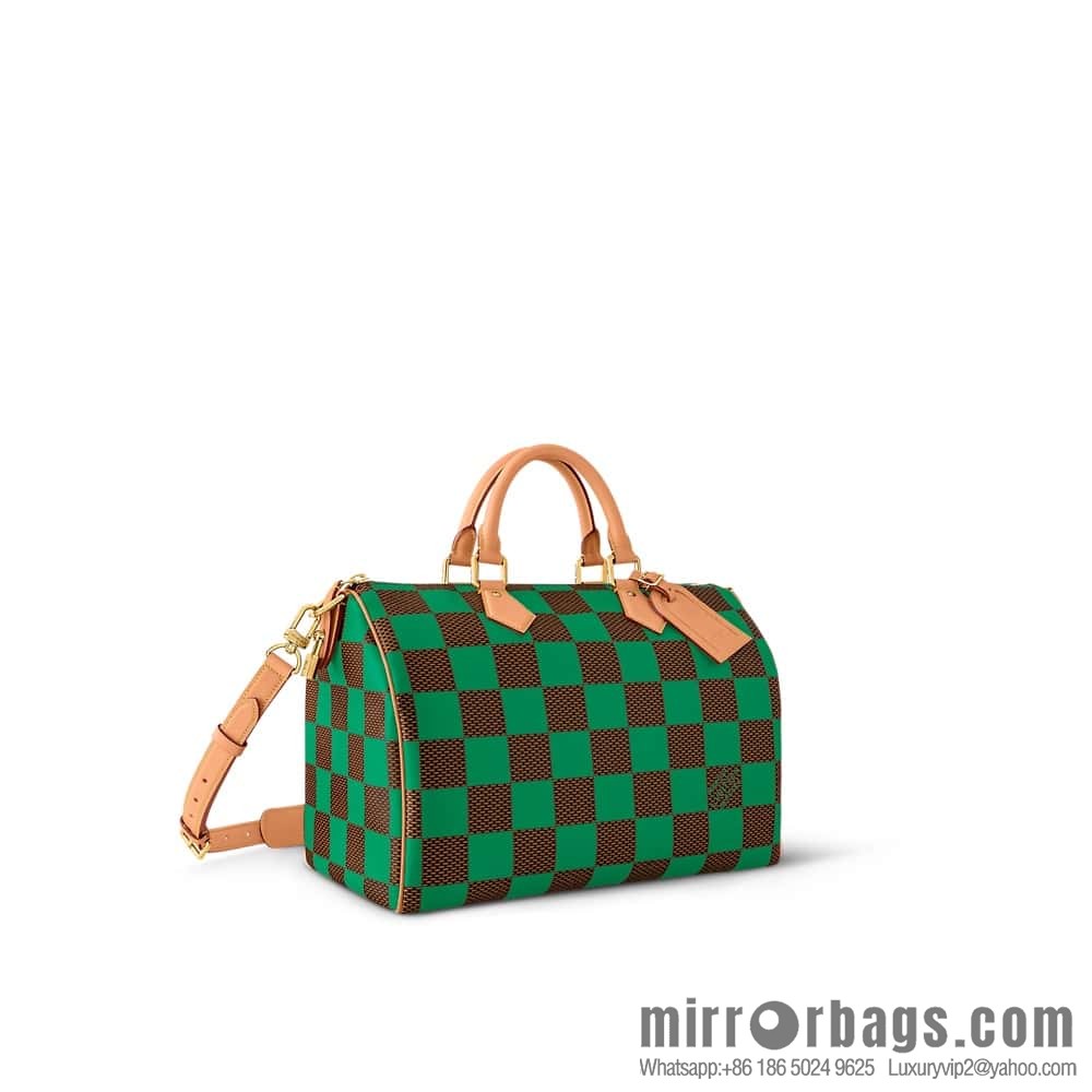 [Premium‑quality] N40579 green N40580 red 40cm travel bag Speedy Bandoulière 40 handbag