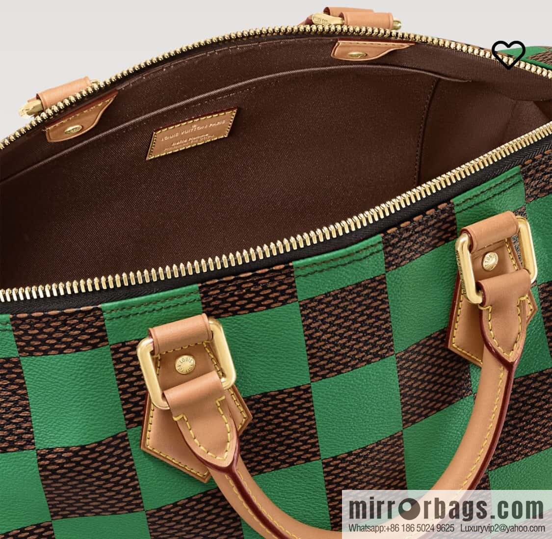 [Premium‑quality] N40579 green N40580 red 40cm travel bag Speedy Bandoulière 40 handbag