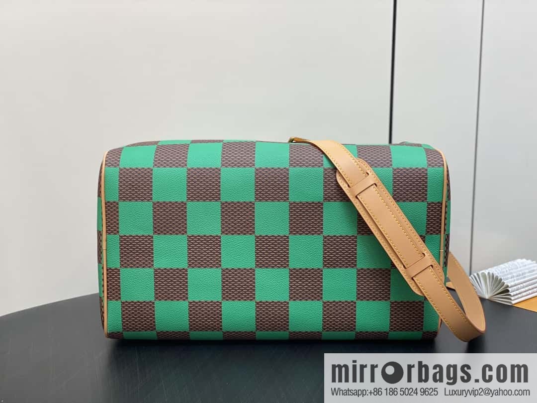 [Premium‑quality] N40579 green N40580 red 40cm travel bag Speedy Bandoulière 40 handbag