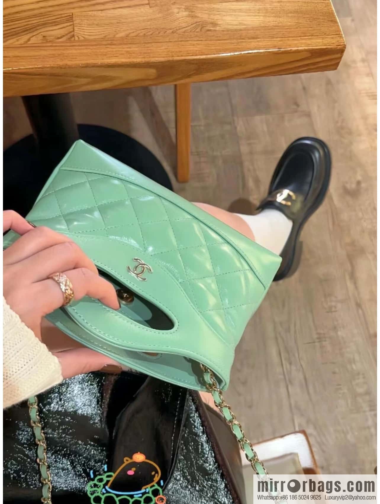 ππππππ πππ¬ 31bag mint green AP3656