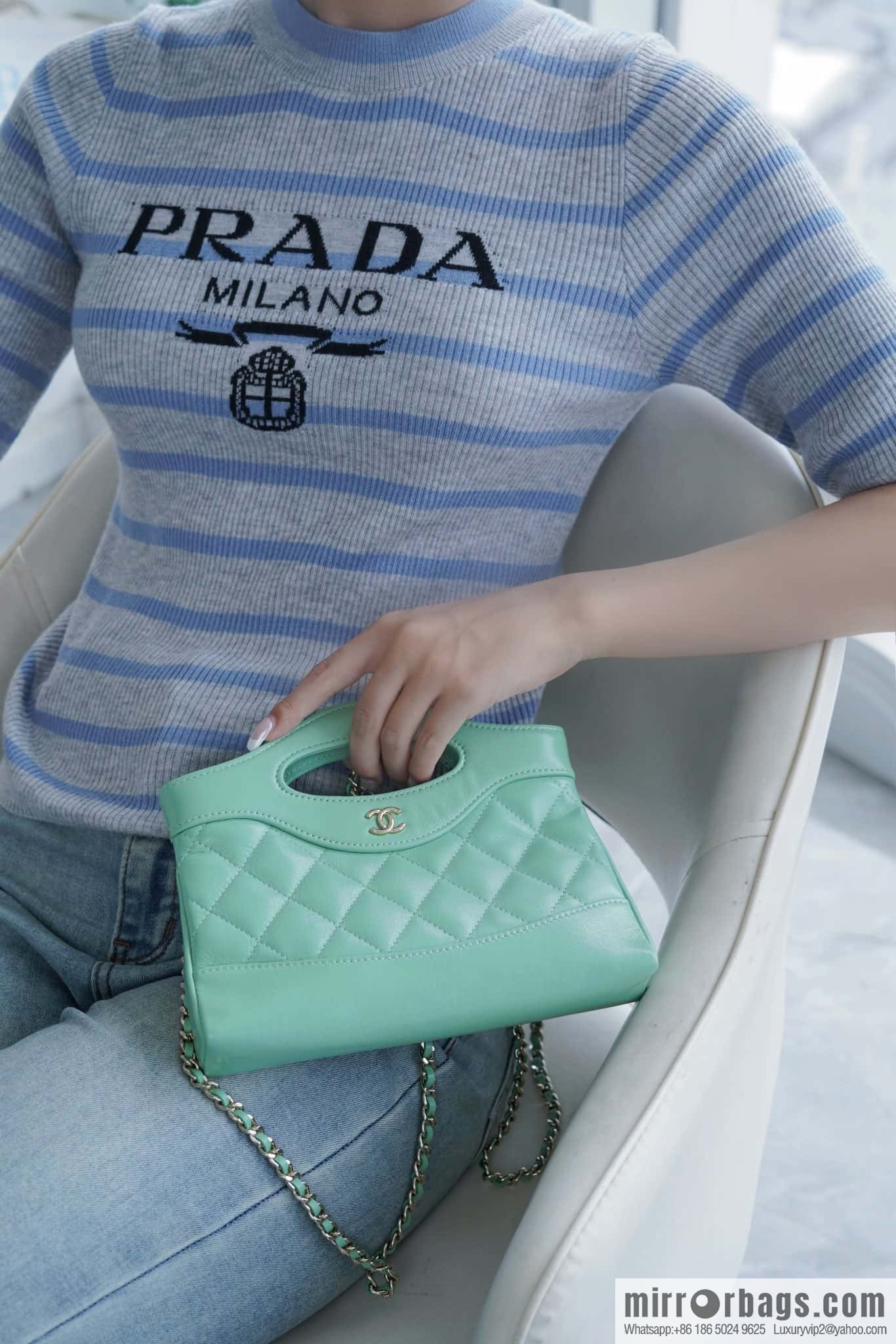 ππππππ πππ¬ 31bag mint green AP3656
