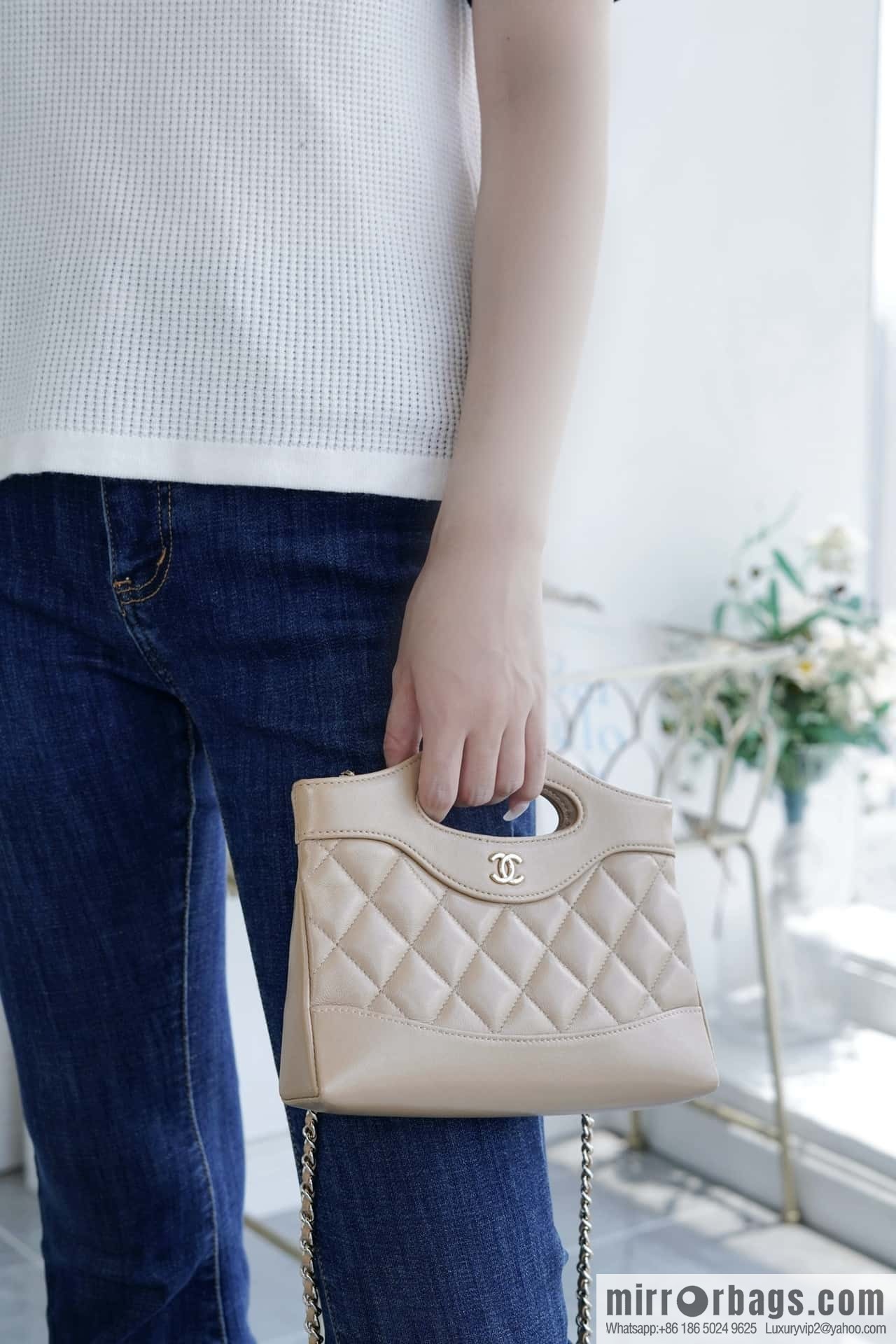ππππππ πππ¬ horizontal 31bag Milk tea apricot π§ AP3656