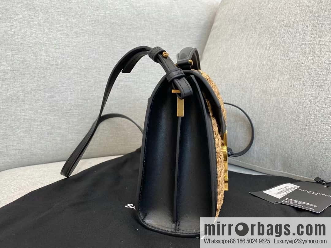 YSL #𝑪𝒂𝒔𝒔𝒂𝒏𝒅𝒓𝒂 mini woven handbag #623930