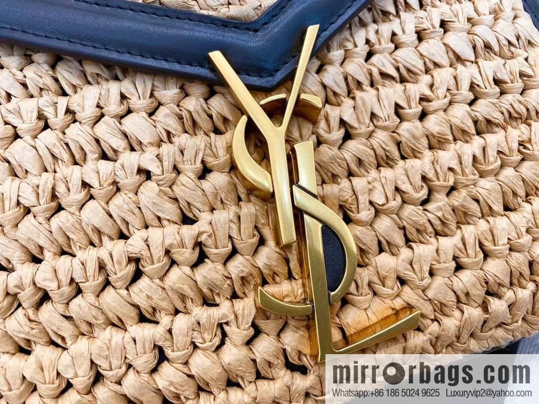 YSL #𝑪𝒂𝒔𝒔𝒂𝒏𝒅𝒓𝒂 mini woven handbag #623930