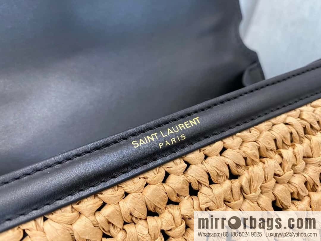 YSL #𝑪𝒂𝒔𝒔𝒂𝒏𝒅𝒓𝒂 mini woven handbag #623930