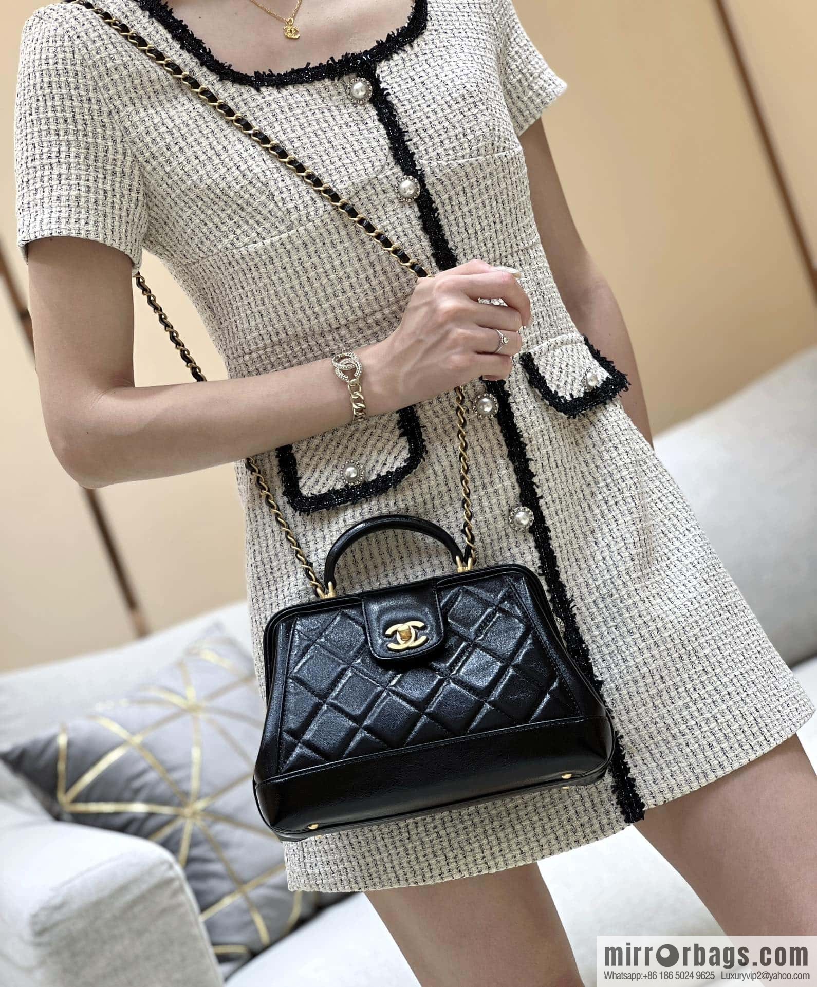 CHANEL 24A Advanced Handicraft Workshop Series Hot Doctor Bag AS4959