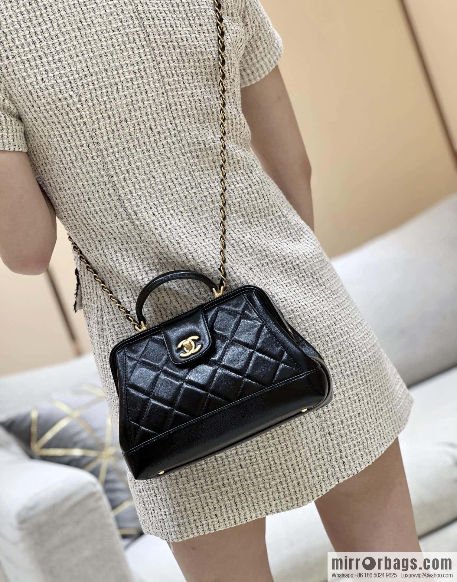 CHANEL 24A Advanced Handicraft Workshop Series Hot Doctor Bag AS4959