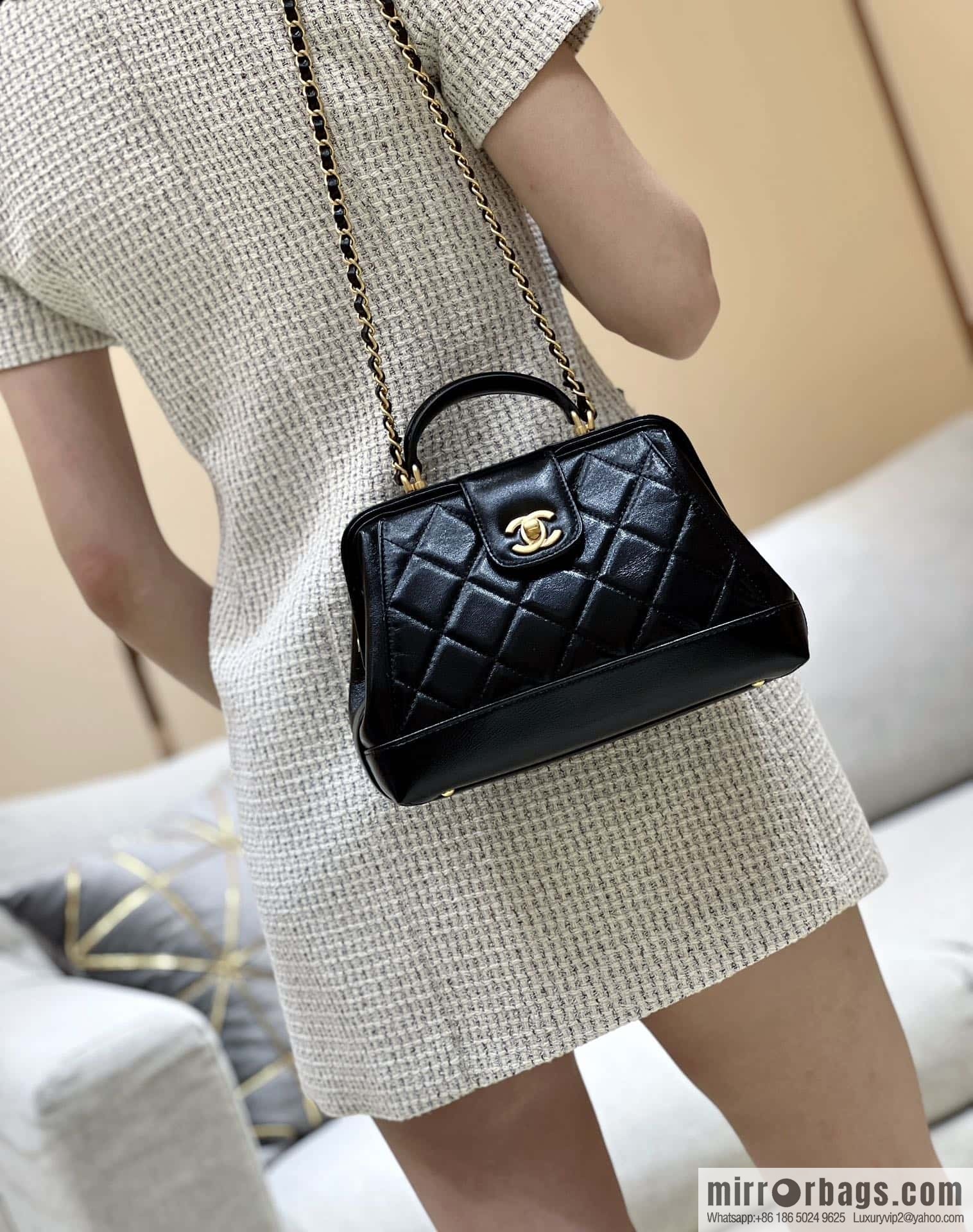 CHANEL 24A Advanced Handicraft Workshop Series Hot Doctor Bag AS4959