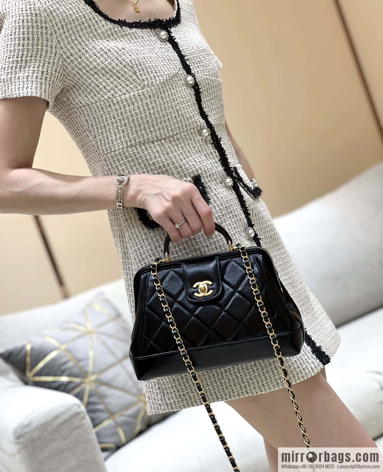 CHANEL 24A Advanced Handicraft Workshop Series Hot Doctor Bag AS4959