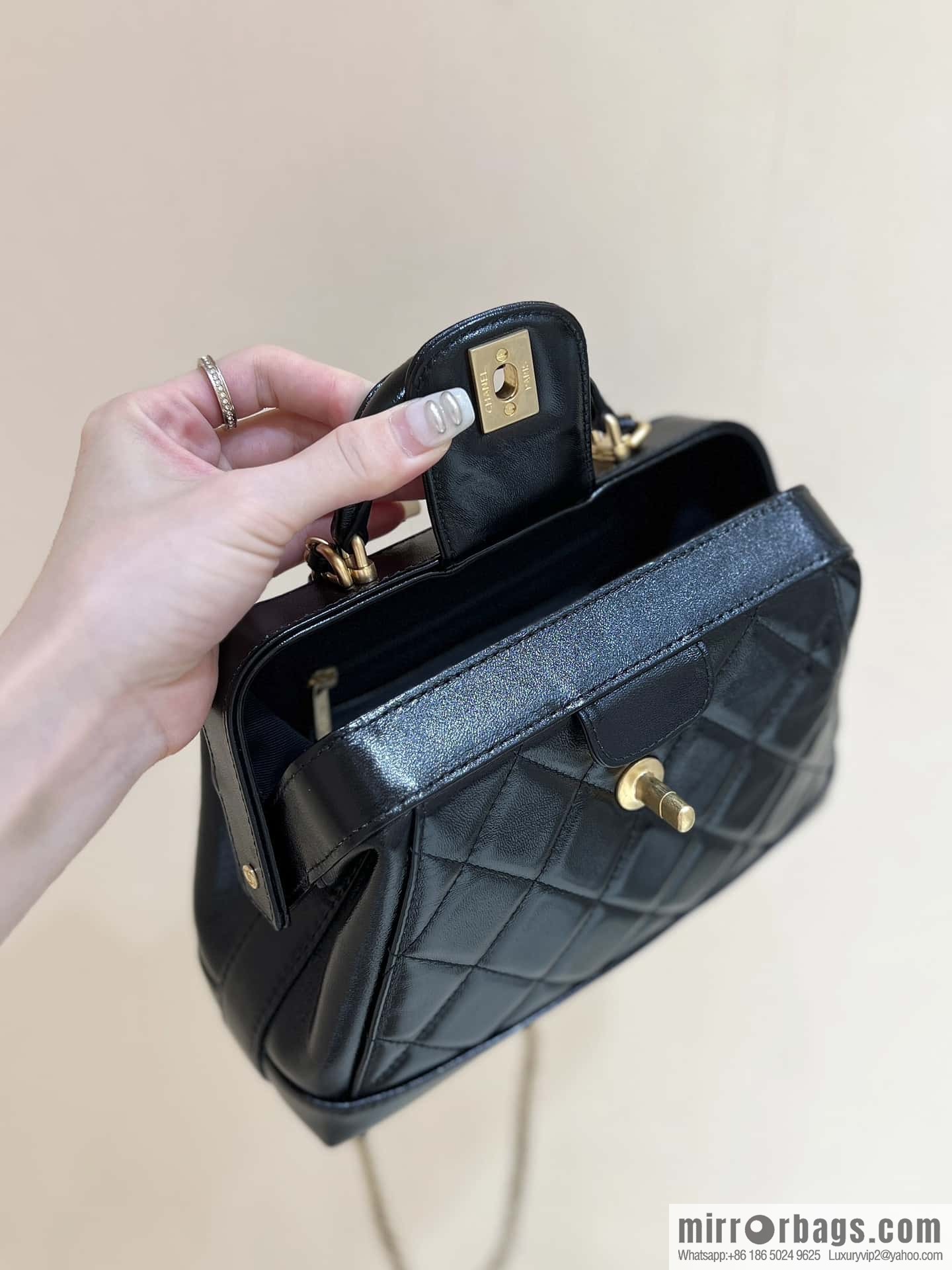 CHANEL 24A Advanced Handicraft Workshop Series Hot Doctor Bag AS4959
