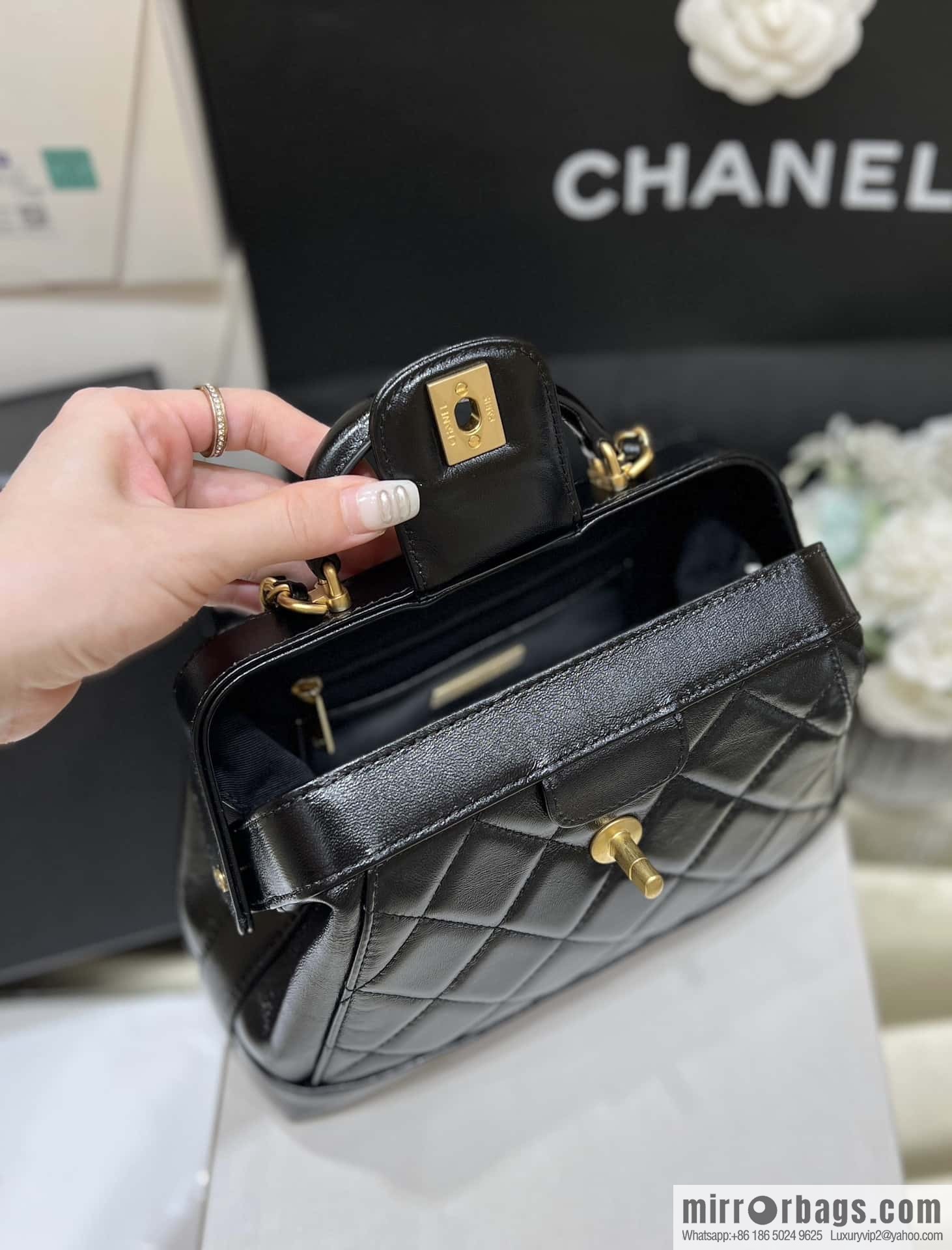 CHANEL 24A Advanced Handicraft Workshop Series Hot Doctor Bag AS4959