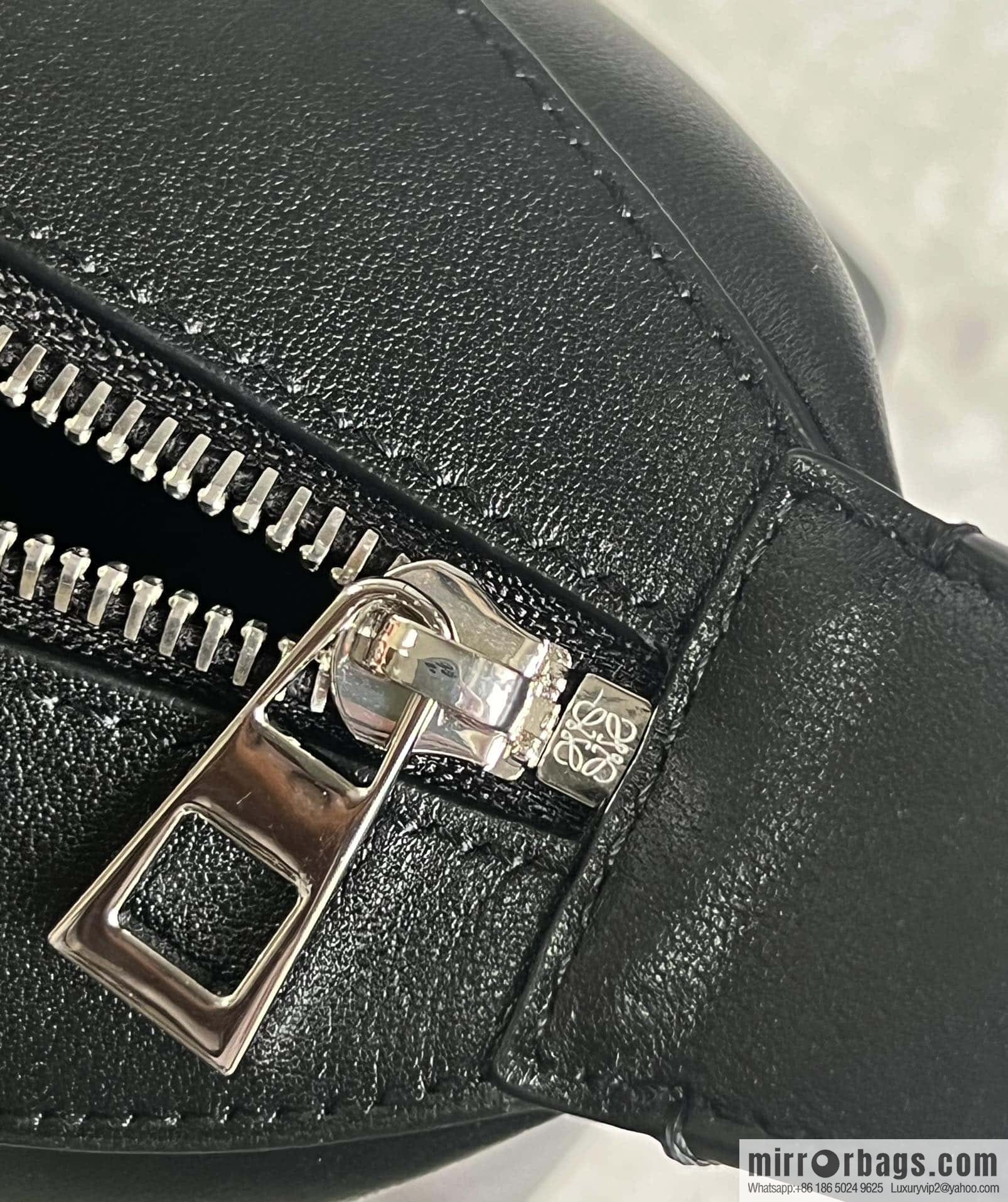 LOEWE latest puzzle.folding clutch bag 0697 black