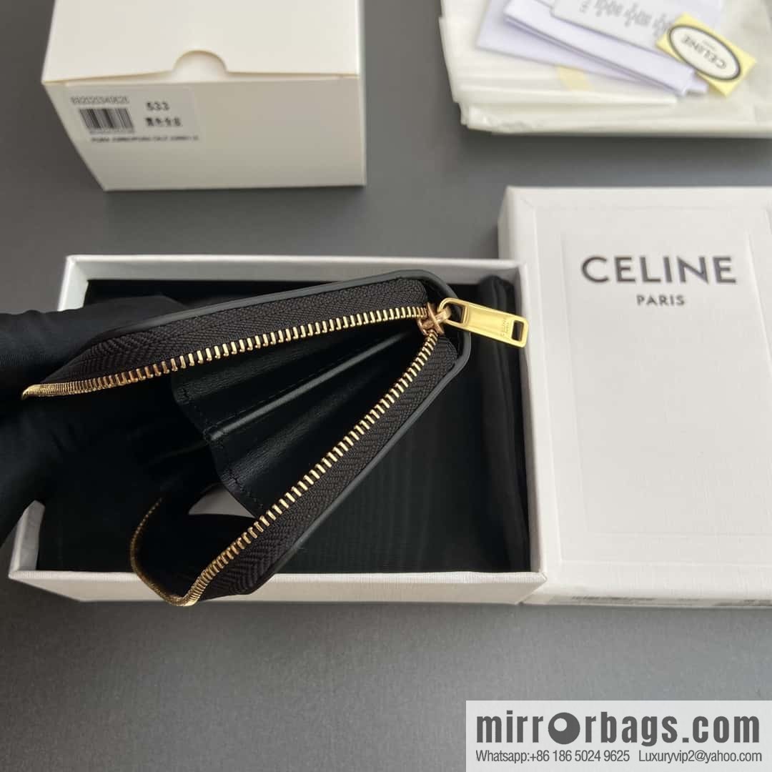 CELINE TRIOMPHE Smooth sheepskin short pull bag 10K 533 DR8.04LU