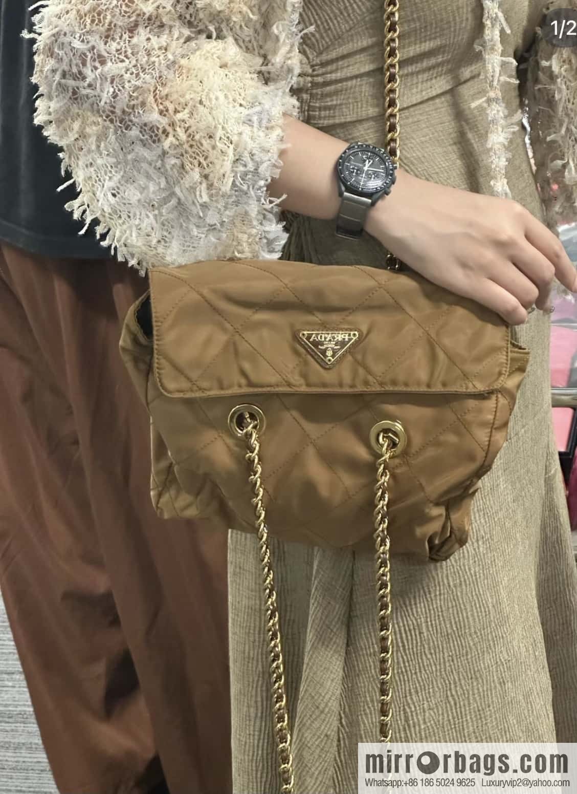 PRADA 🎉 medieval flip model 🎉 1BD620 new color