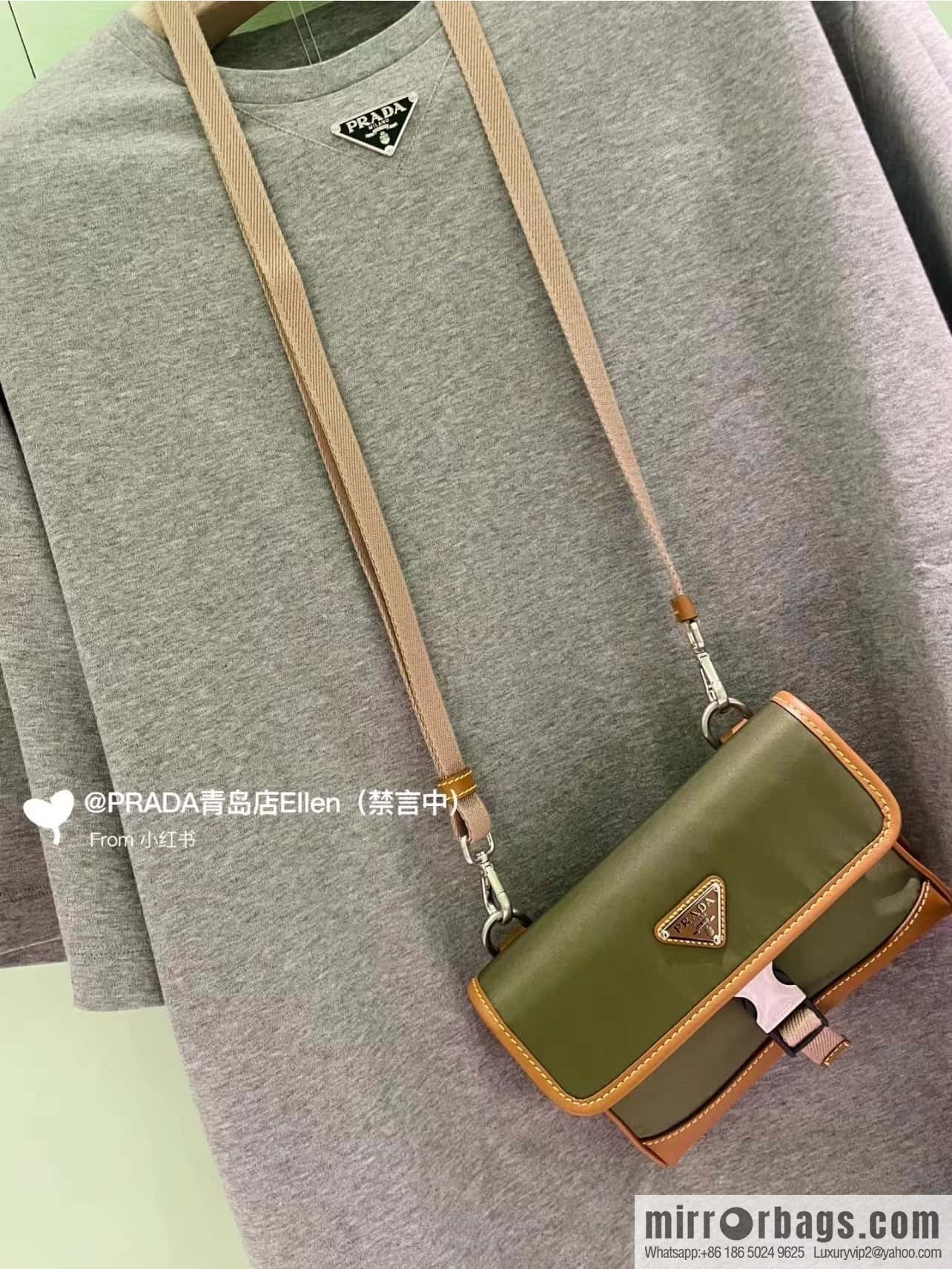 PRADA 🎉 new mini styling messenger bag 🎉 2ZH108 👏👏 new color