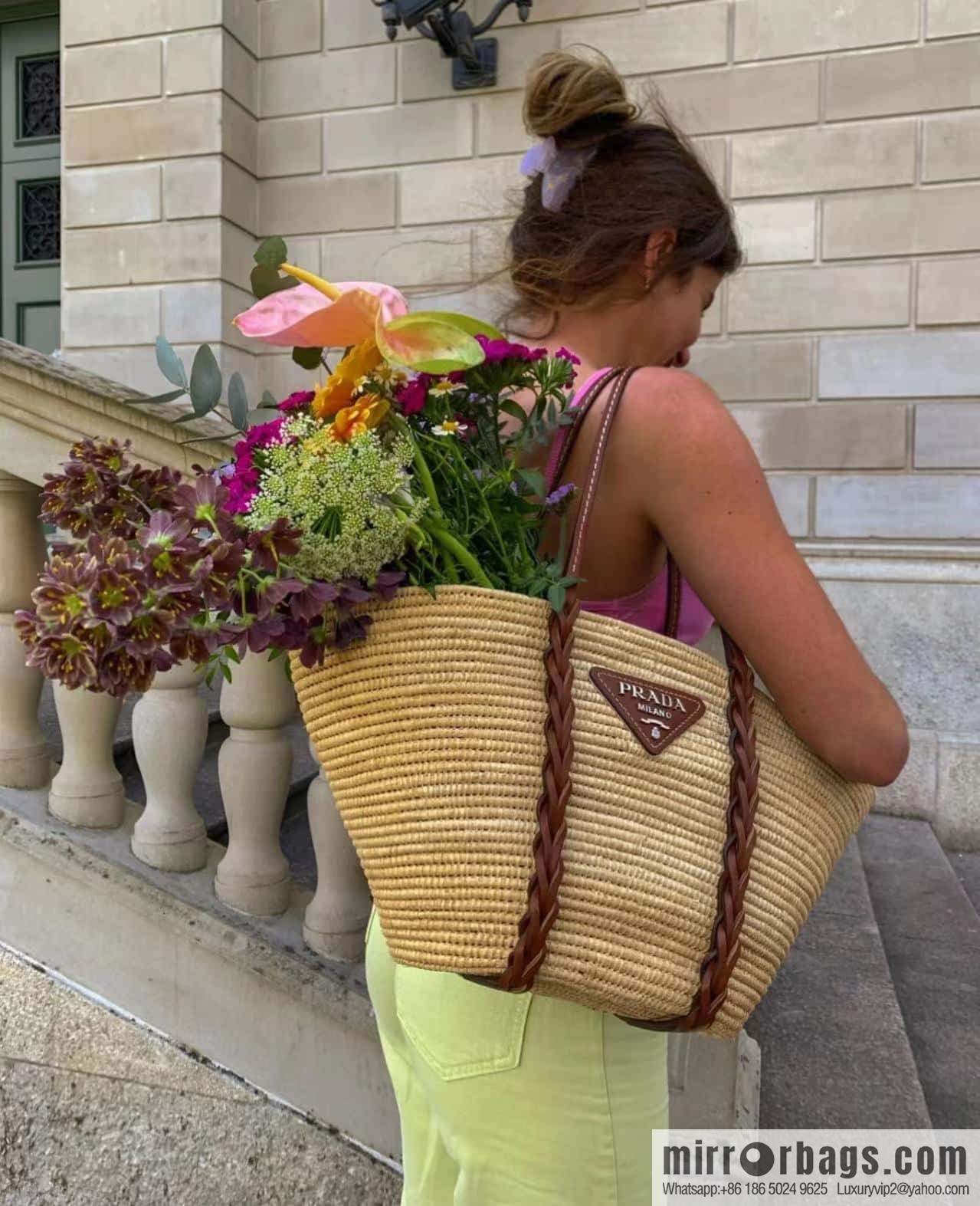 PRADA 🎉 popular vegetable basket 🎉 1BG312
