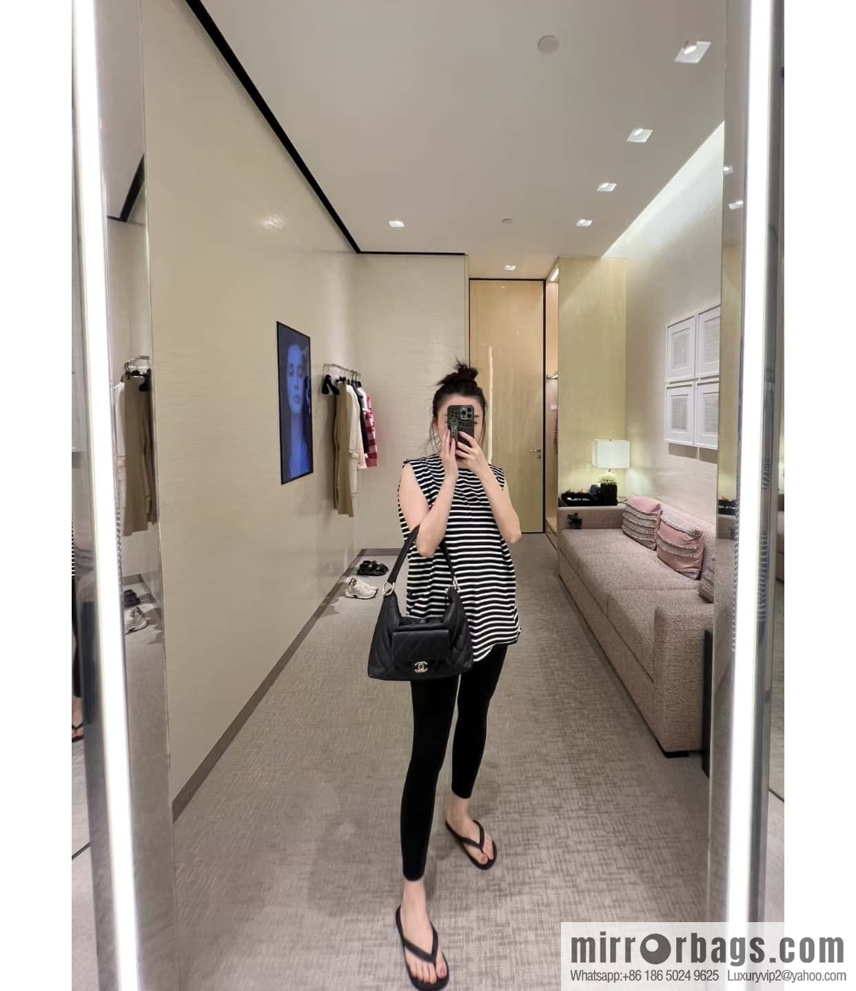CHANEL B autumn and winter new armpit dumpling bag AS4347