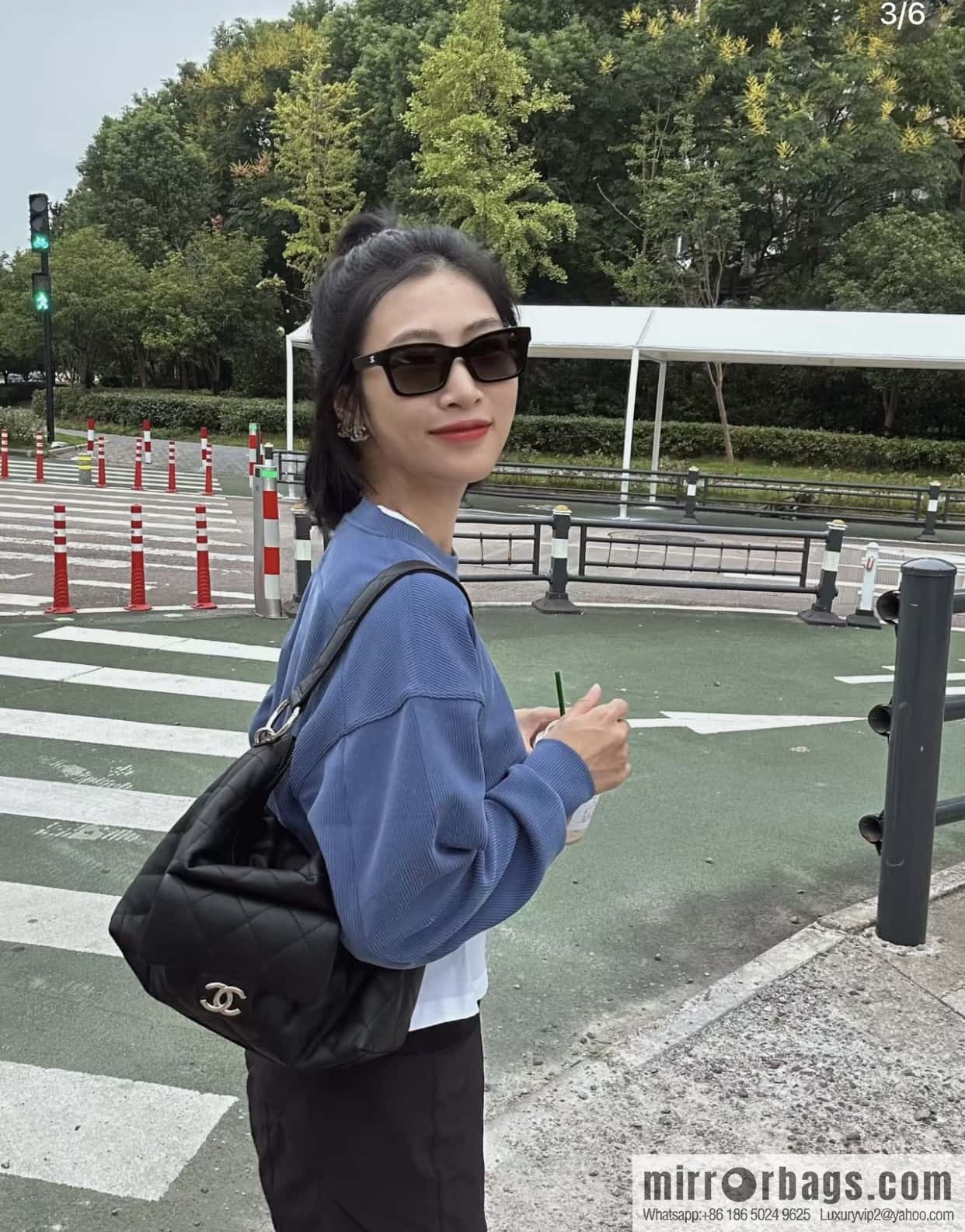 CHANEL B autumn and winter new armpit dumpling bag AS4347