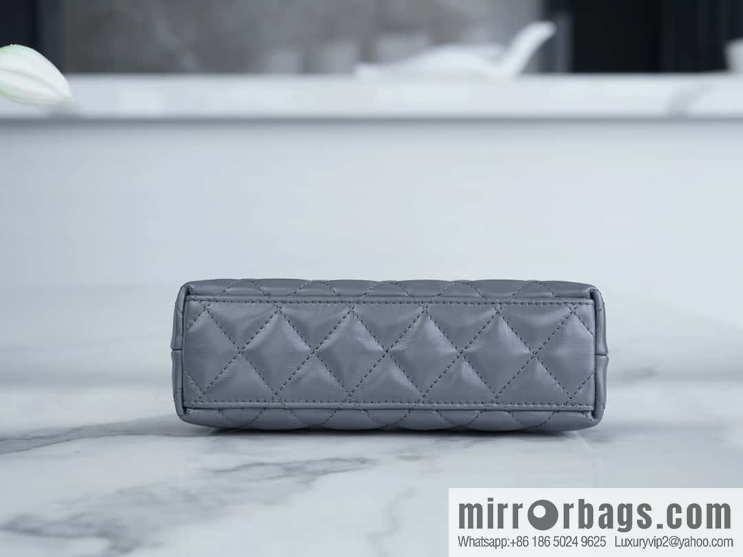 πππππ‘πβ¦ 24A Premium Craft Workshop Kelly Handle Bag, Large, Dark Grey π AS4416