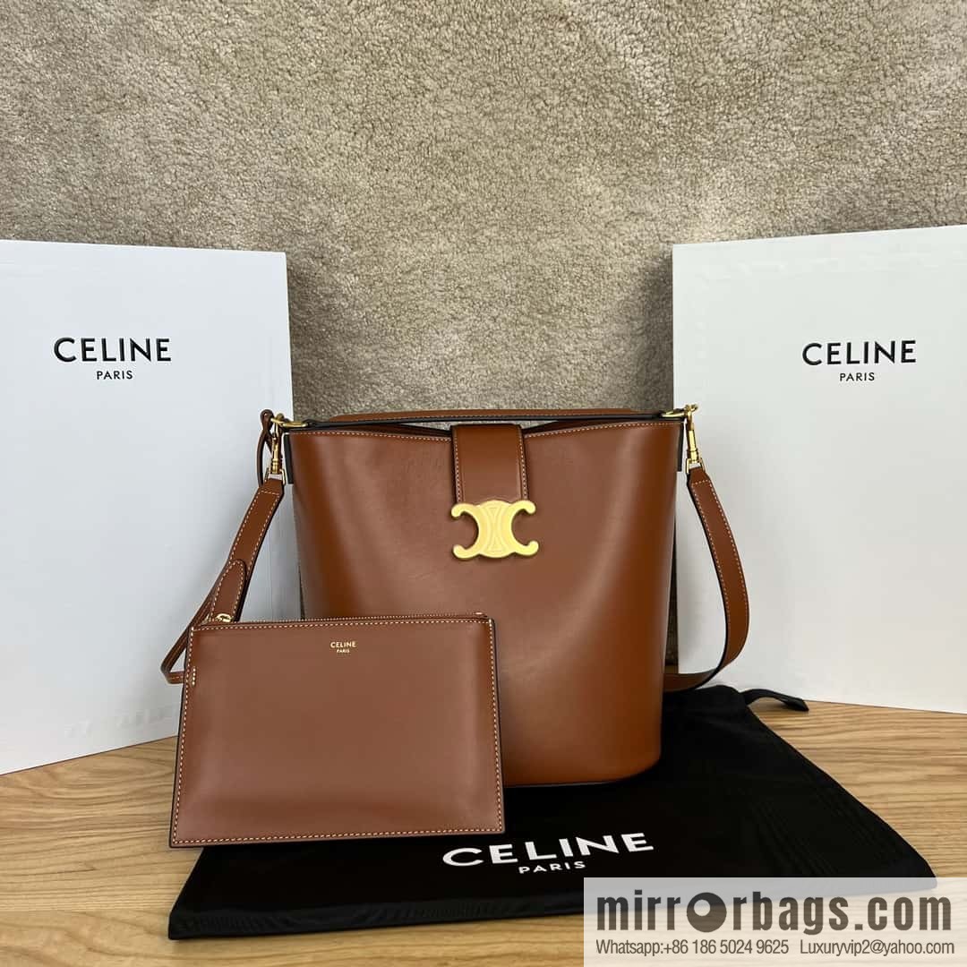 CELINE LOUISE Medium smooth cow leather (fabric) handbag 116613