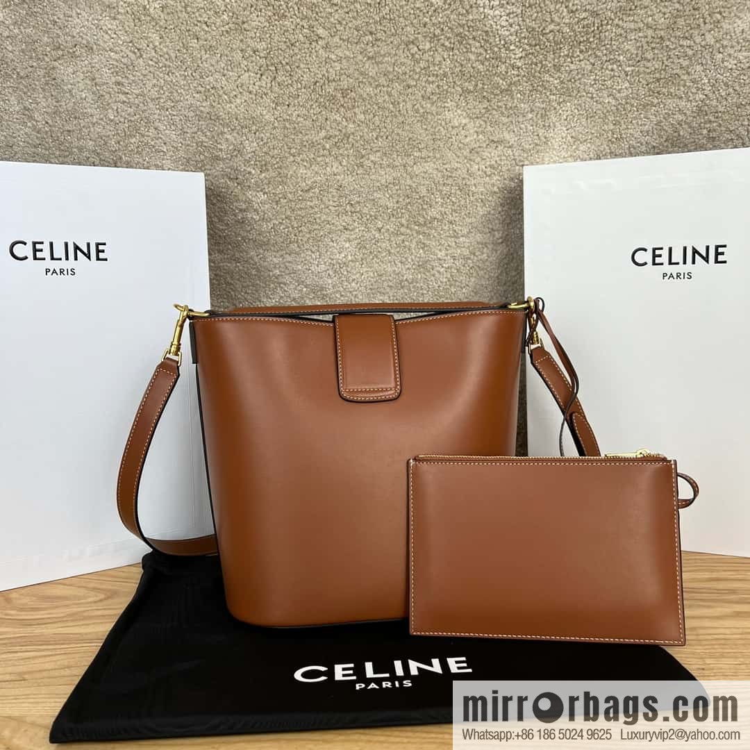 CELINE LOUISE Medium smooth cow leather (fabric) handbag 116613