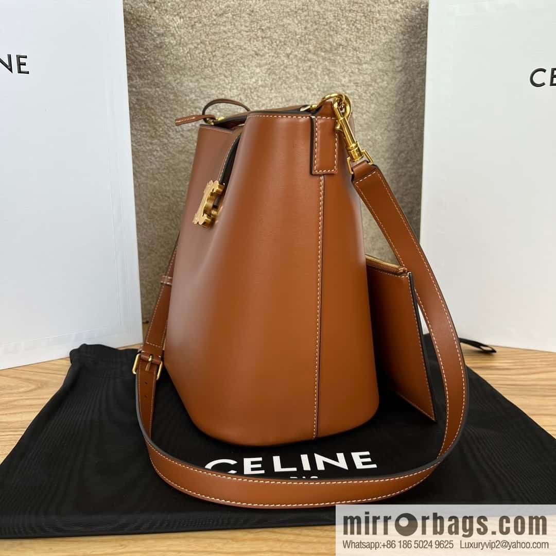 CELINE LOUISE Medium smooth cow leather (fabric) handbag 116613